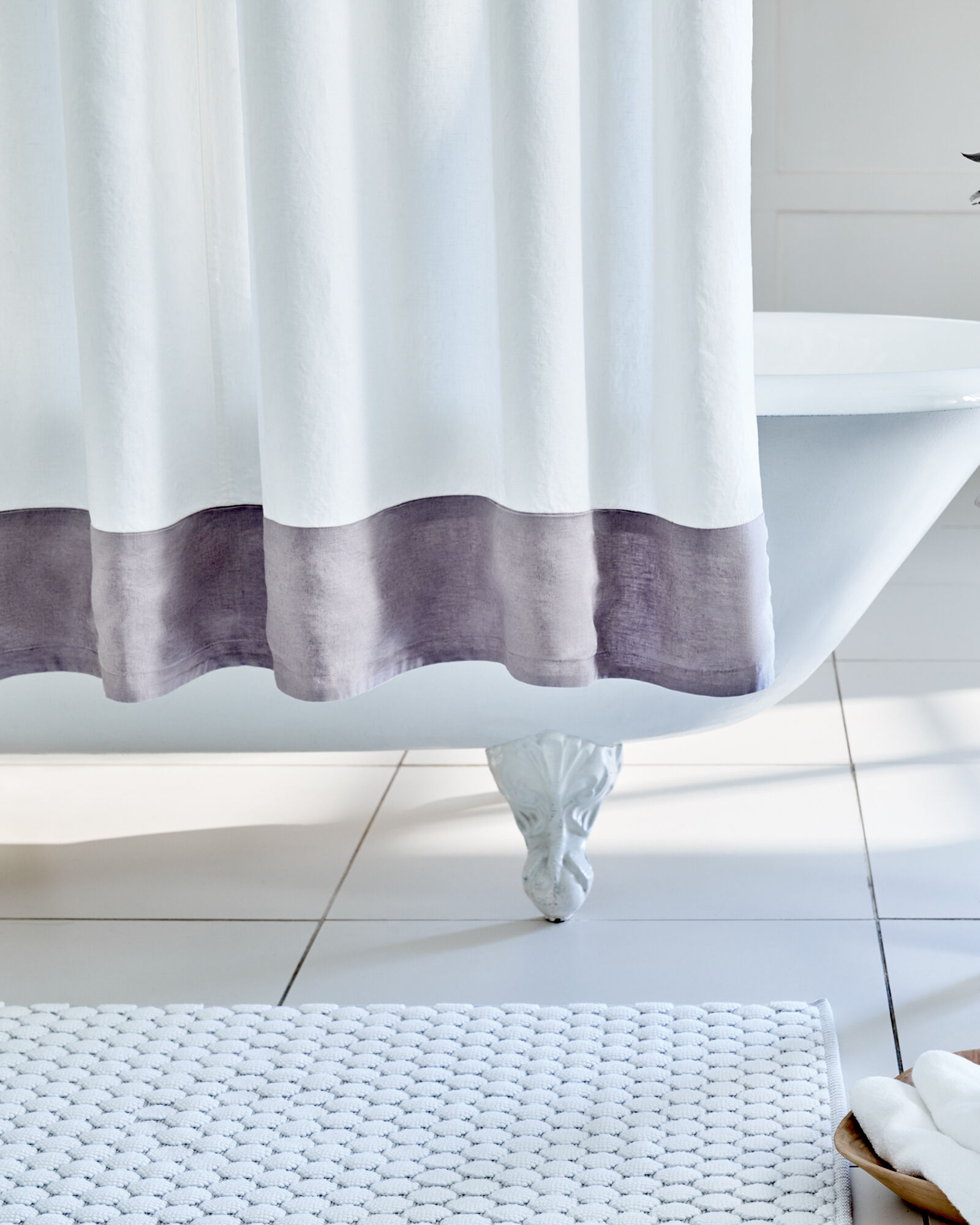 Linen Shower Curtain