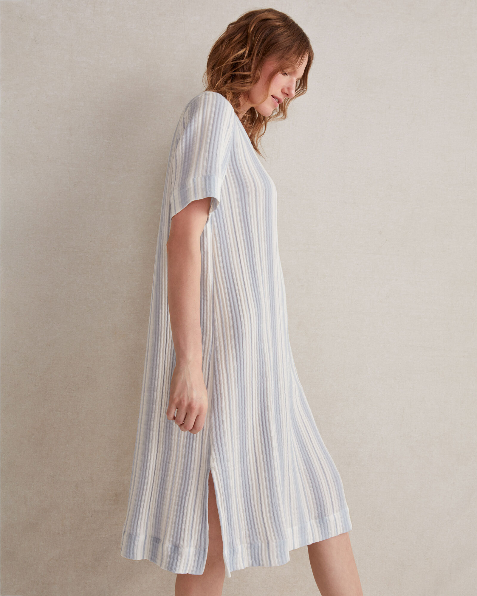 Organic Cotton Gauze Sleep Dress