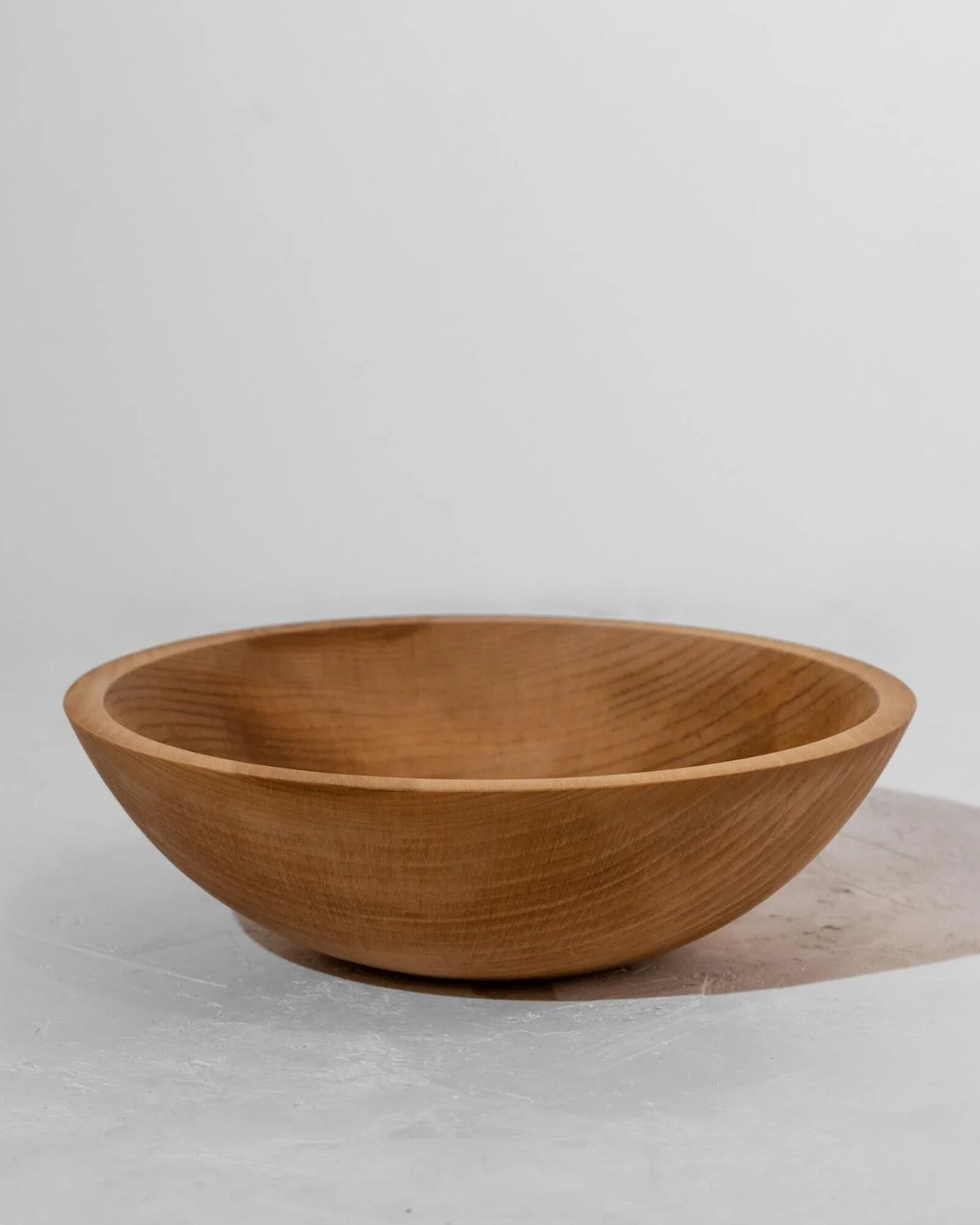 Casa Zuma Handcrafted Large Wood Salad Bowl