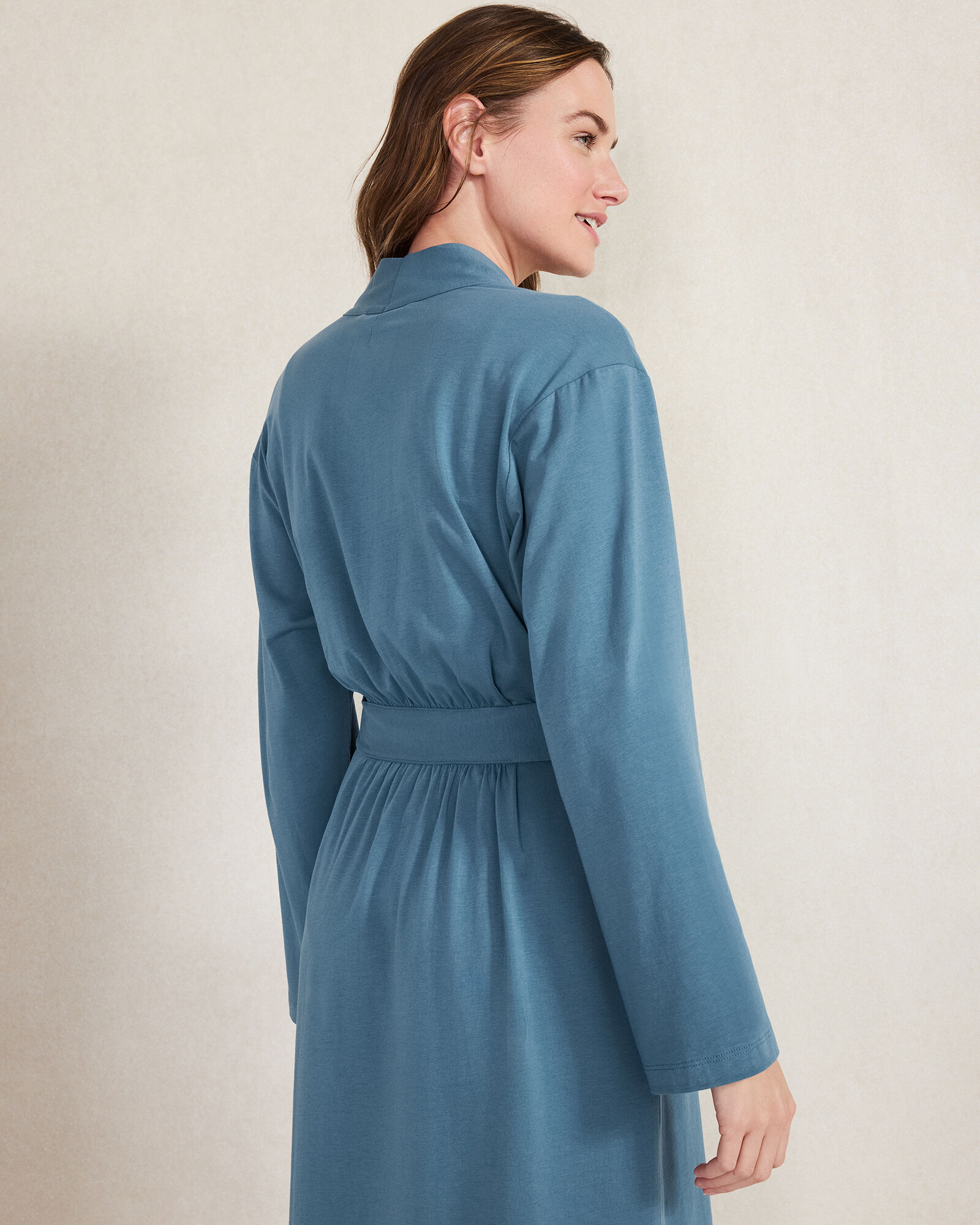 Organic Cotton Jersey Robe