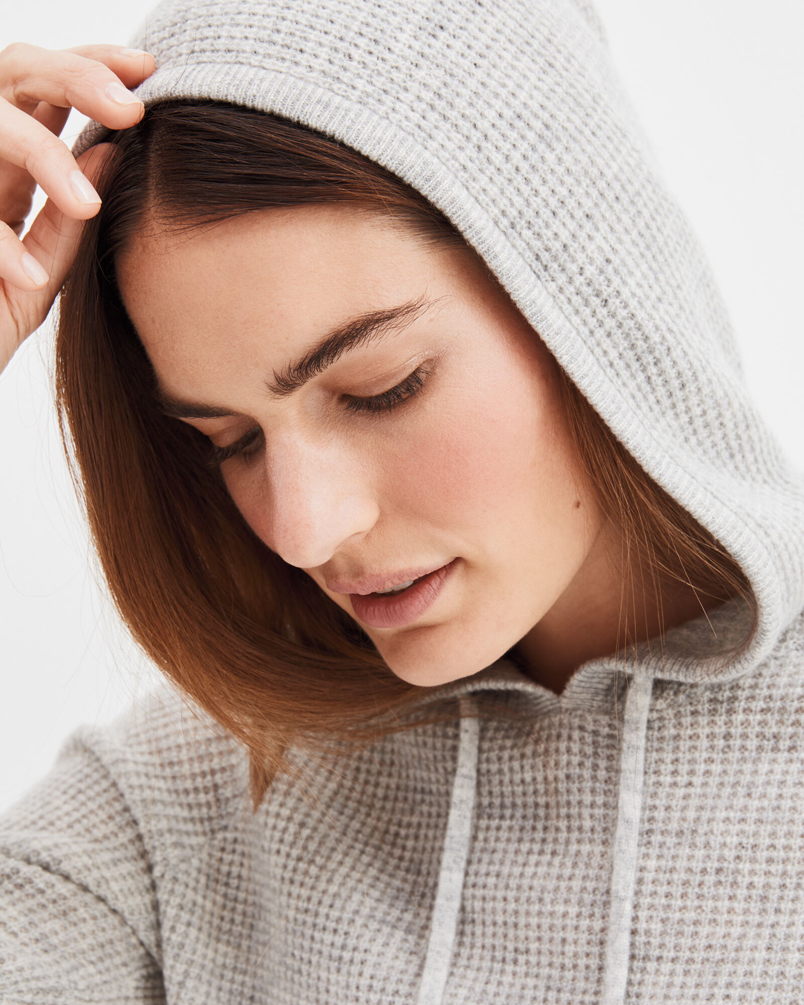 Cashmere Waffle Hoodie