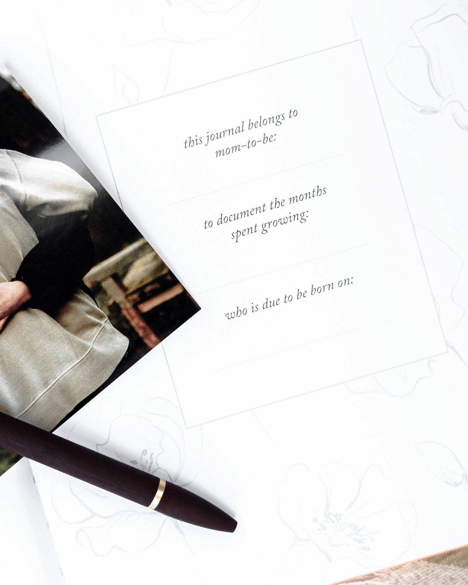 Duncan &amp; Stone Paper Co. Pregnancy Journal