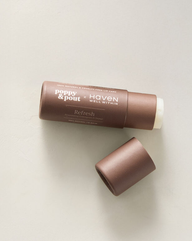 Poppy &amp; Pout x Haven Well Within Refresh Lip Balm