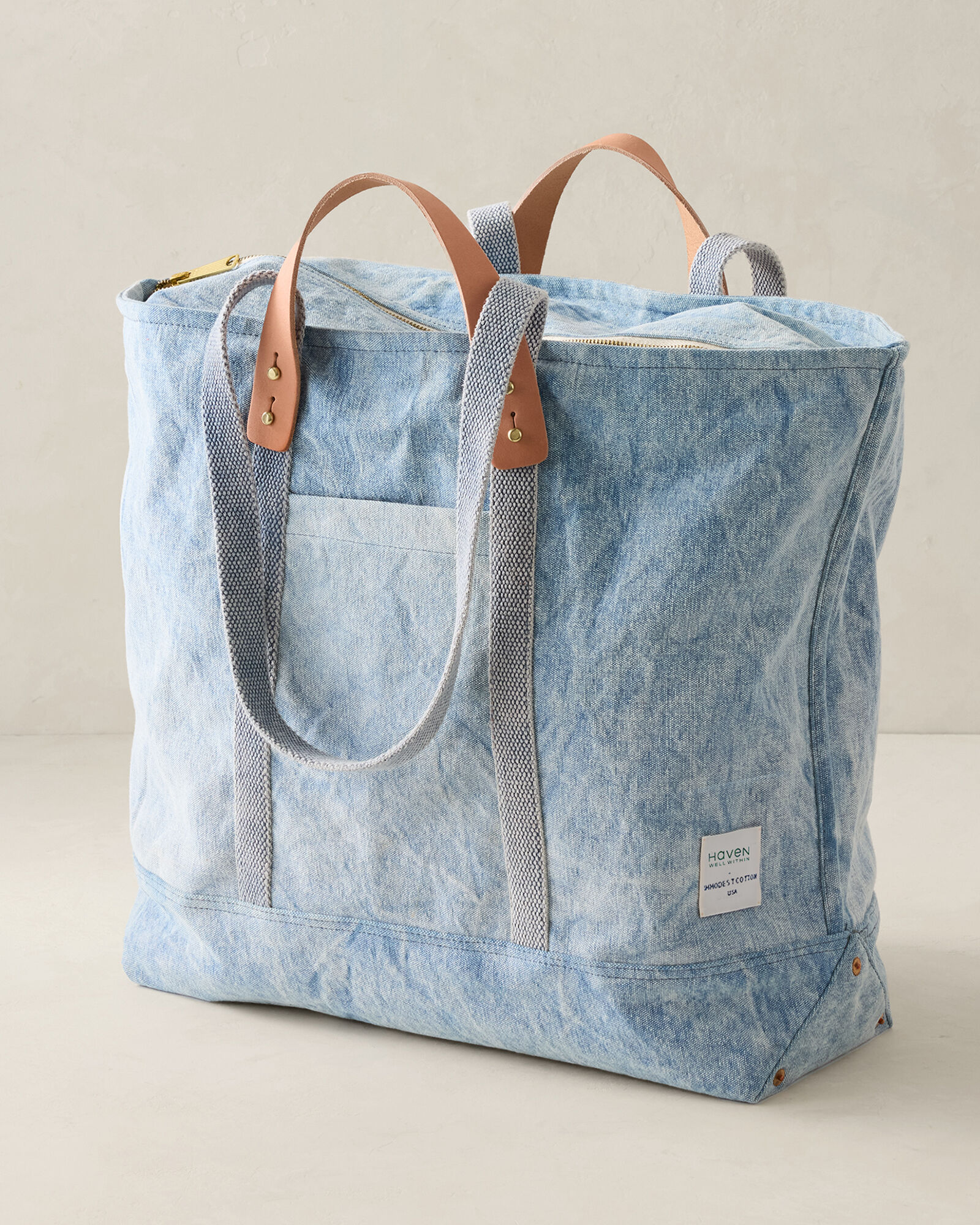 Haven Well Within x Immodest Cotton Large East West Tote 