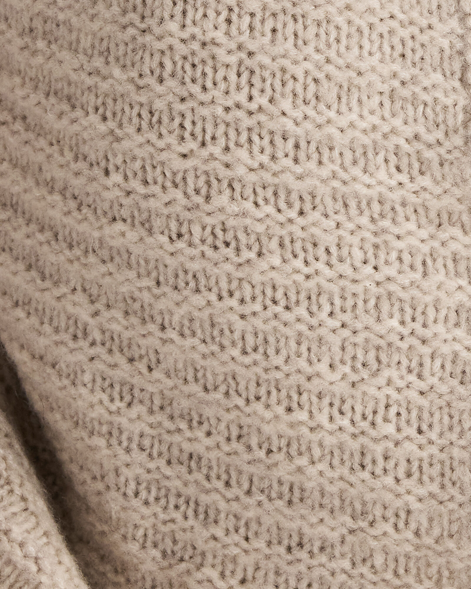 Merino Wool Cashmere Link Stitch Cardigan