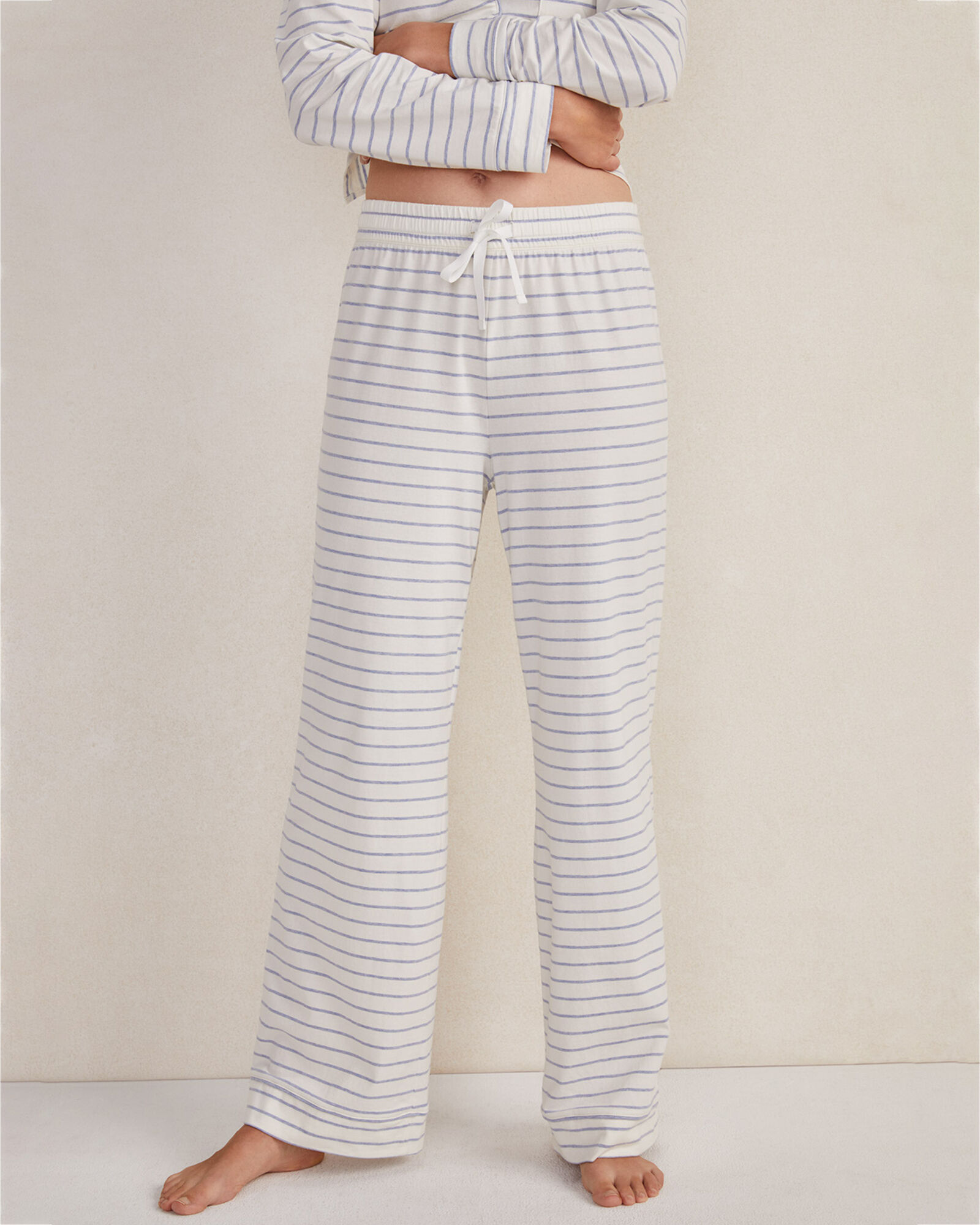 Striped Cotton Pajama Pant