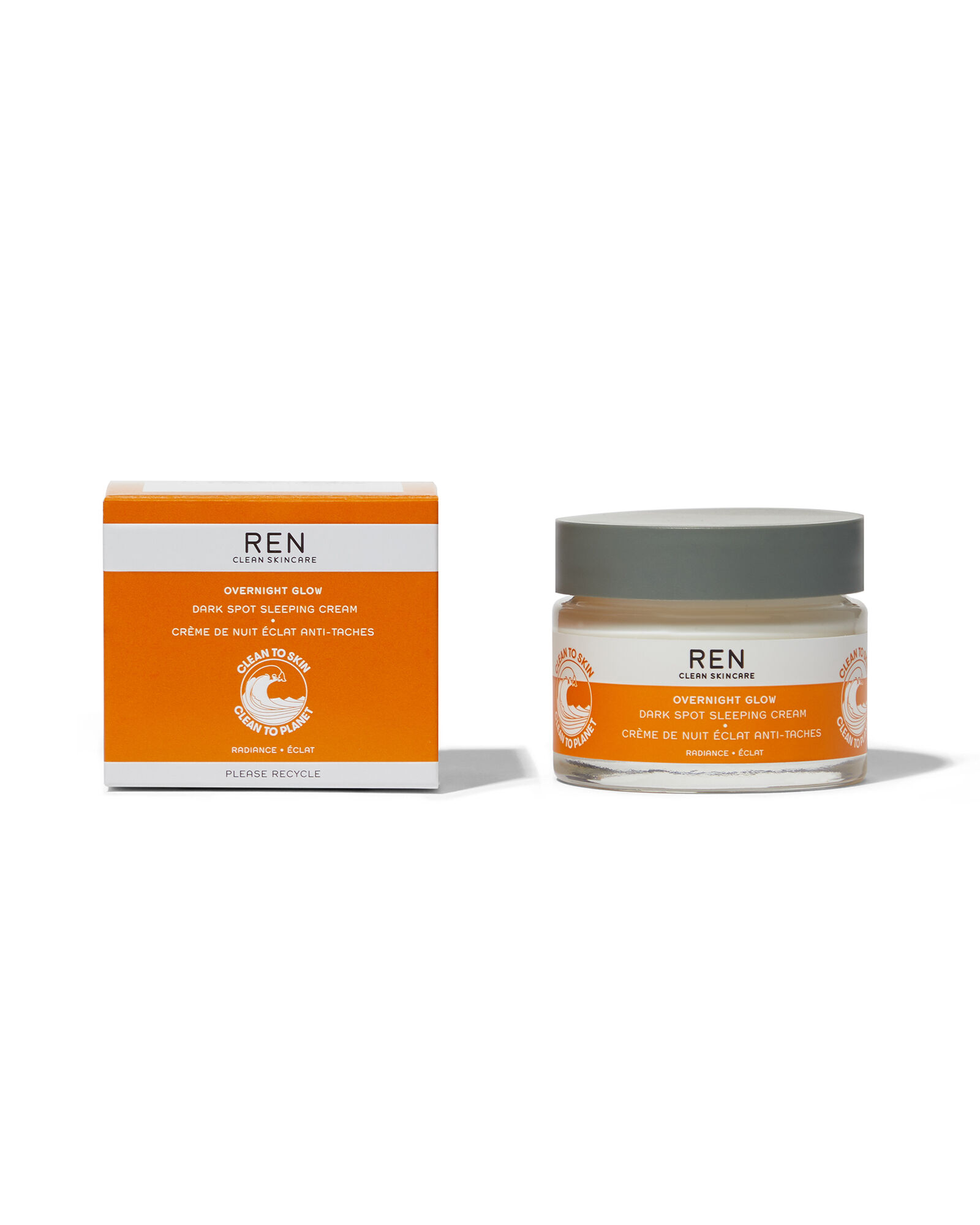 REN Clean Skincare Radiance Overnight Glow Dark Spot Sleeping Cream