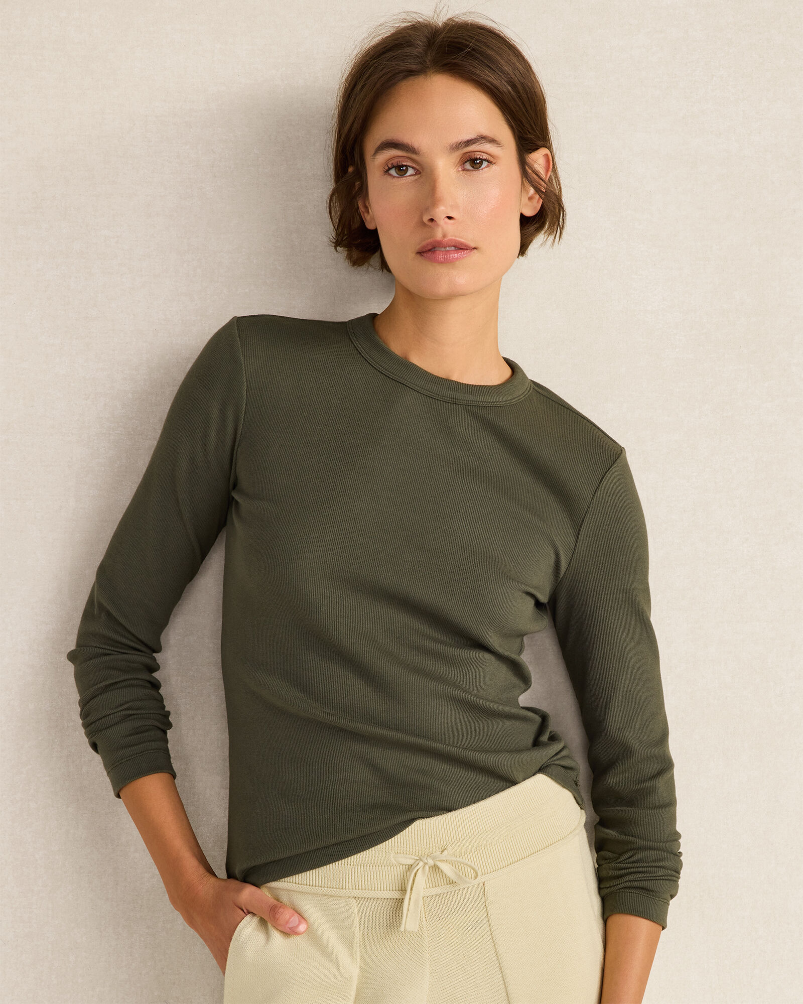 Organic Cotton Long Sleeve Tee