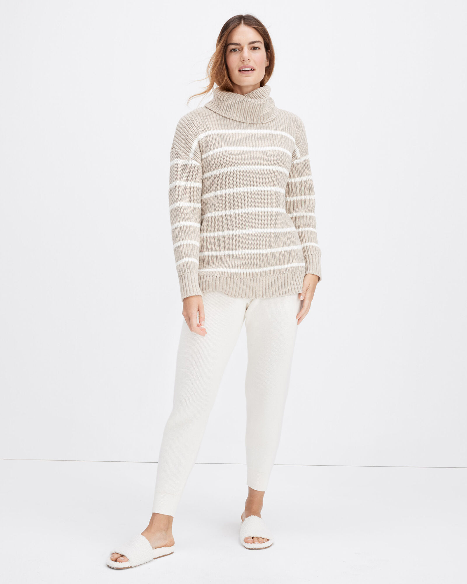 Cotton hotsell knit turtleneck
