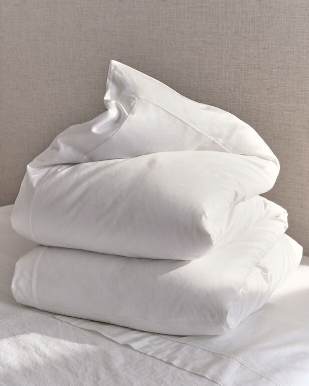Organic Cotton Sateen Duvet Cover