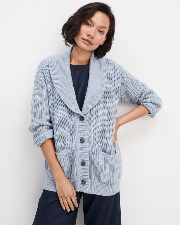 Shawl Collar Cardigan