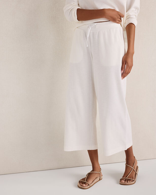 Organic Cotton Slub Interlock Pants