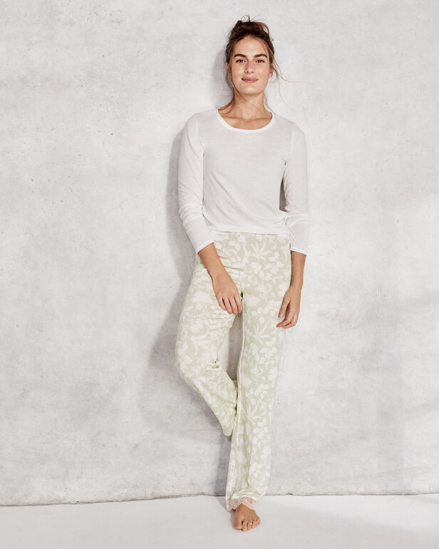 Cool Stretch Floral Lace Pant