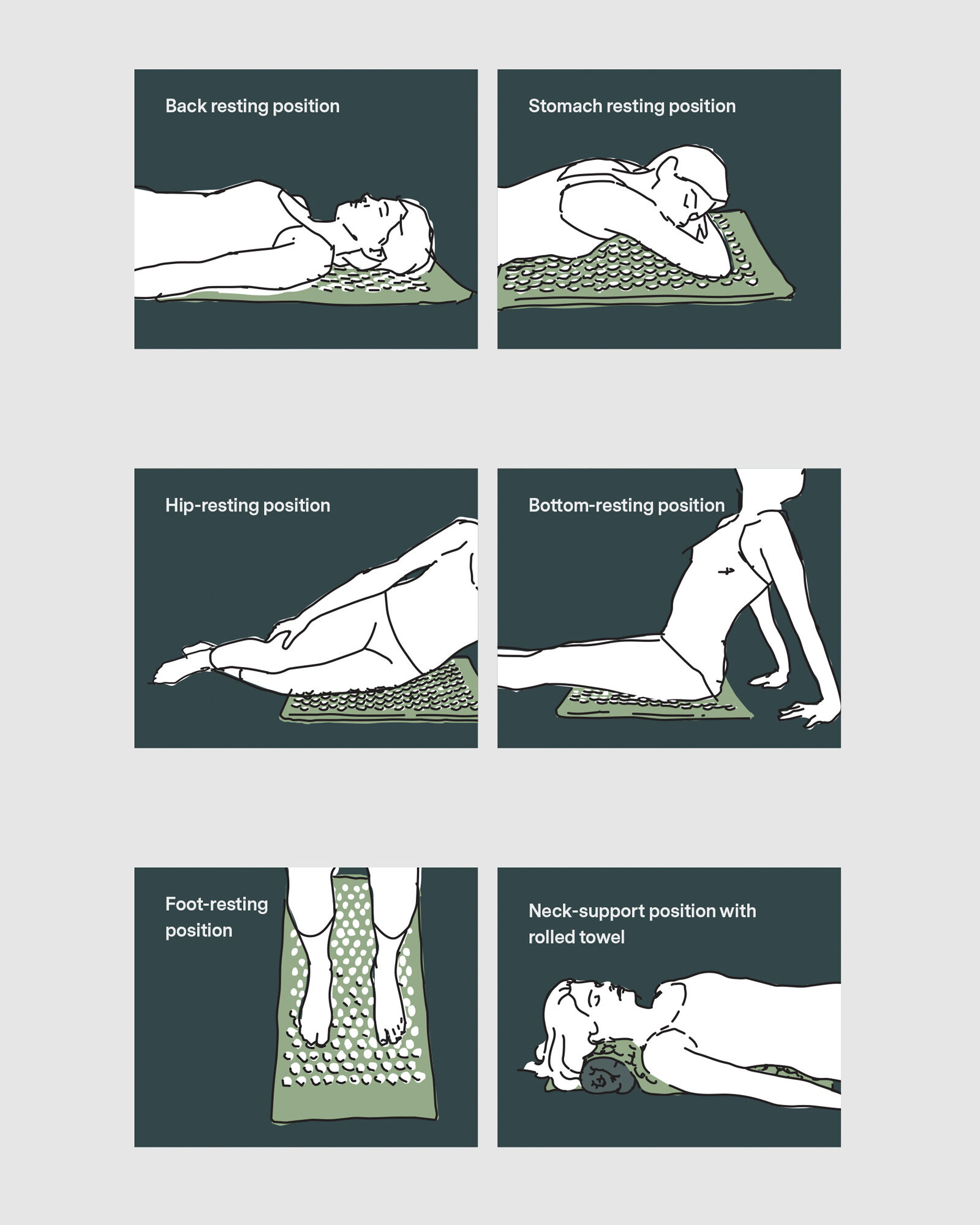Kanjo Coconut Acupressure Mat