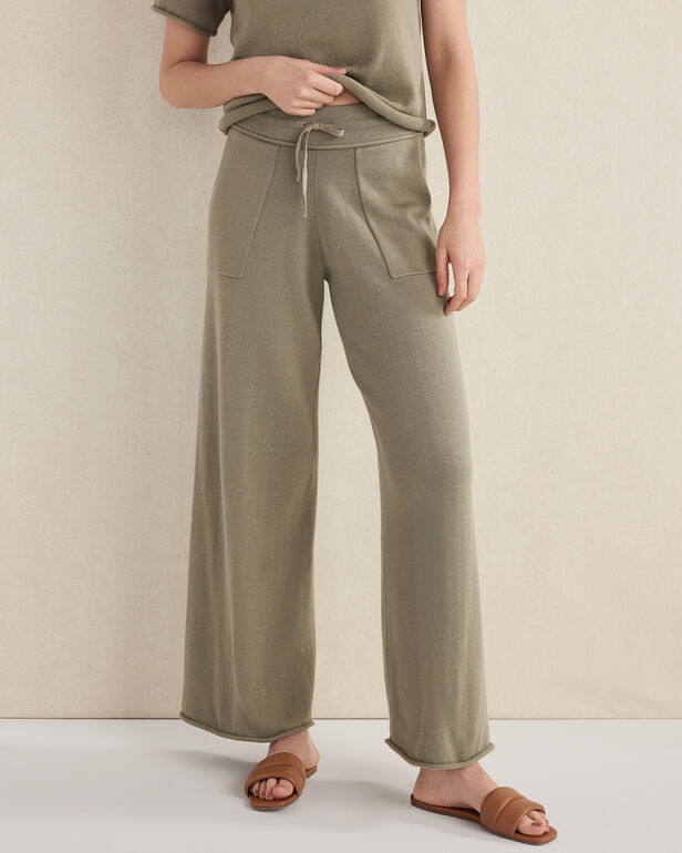 Organic Cotton Knit Pants