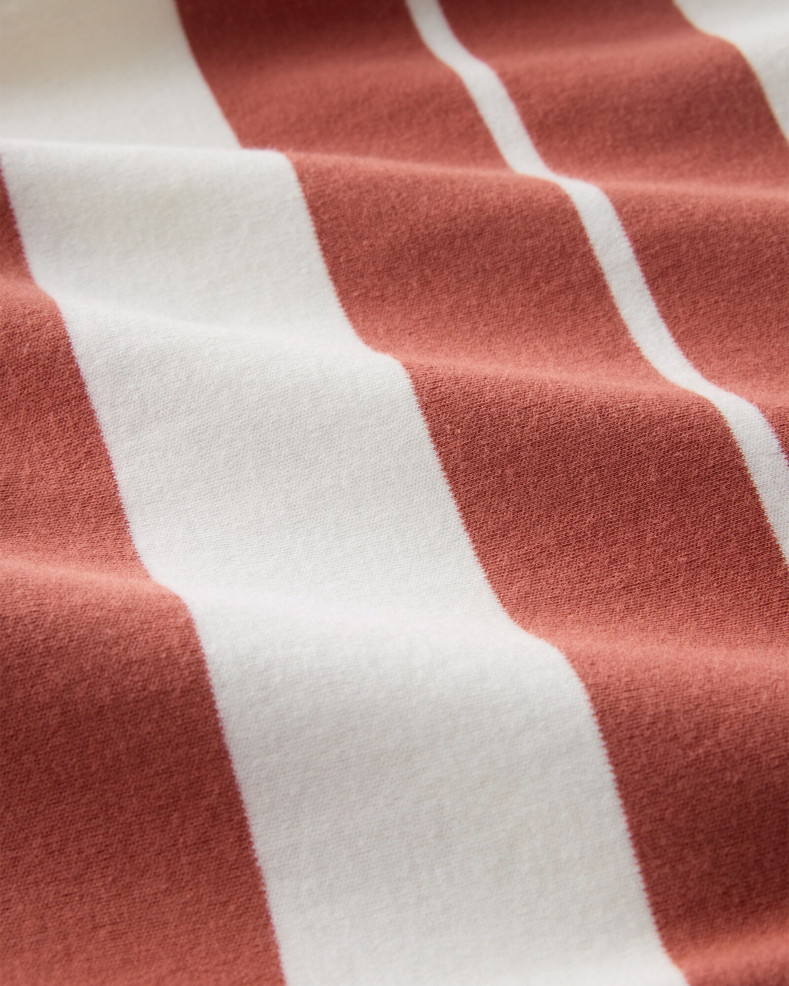 Organic Cotton Interlock Stripe Mini Knot Dress