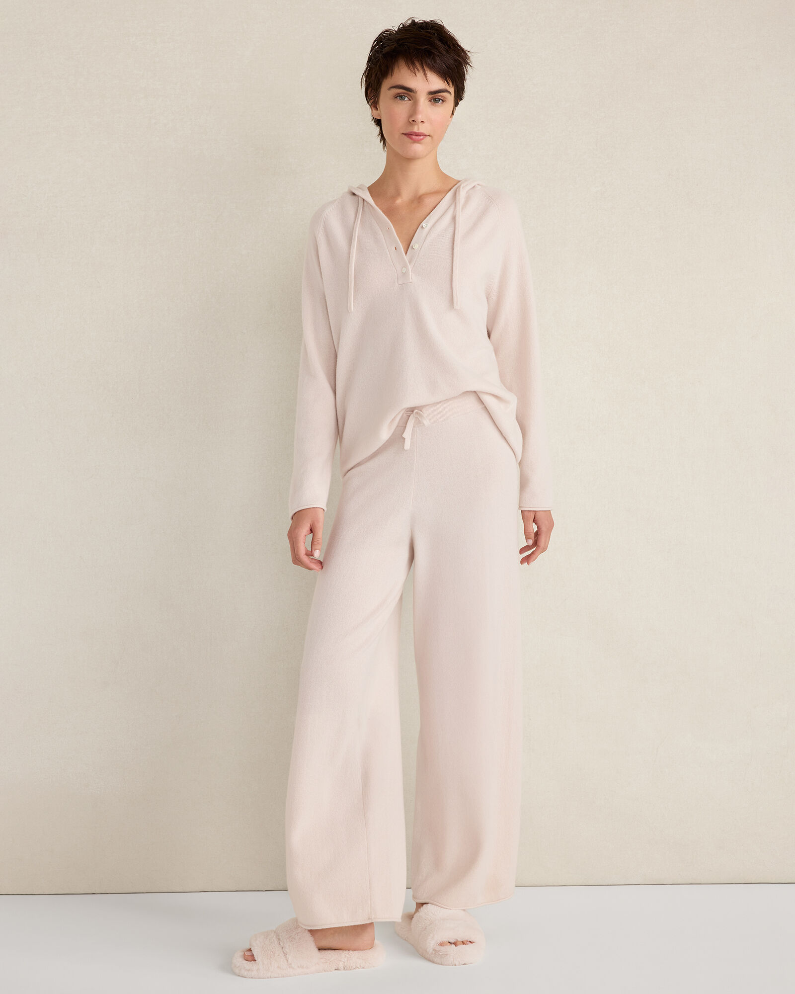 Featherweight Cashmere Wide Leg Pants