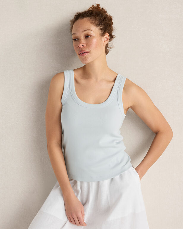 Organic Cotton Scoop Neck Tank