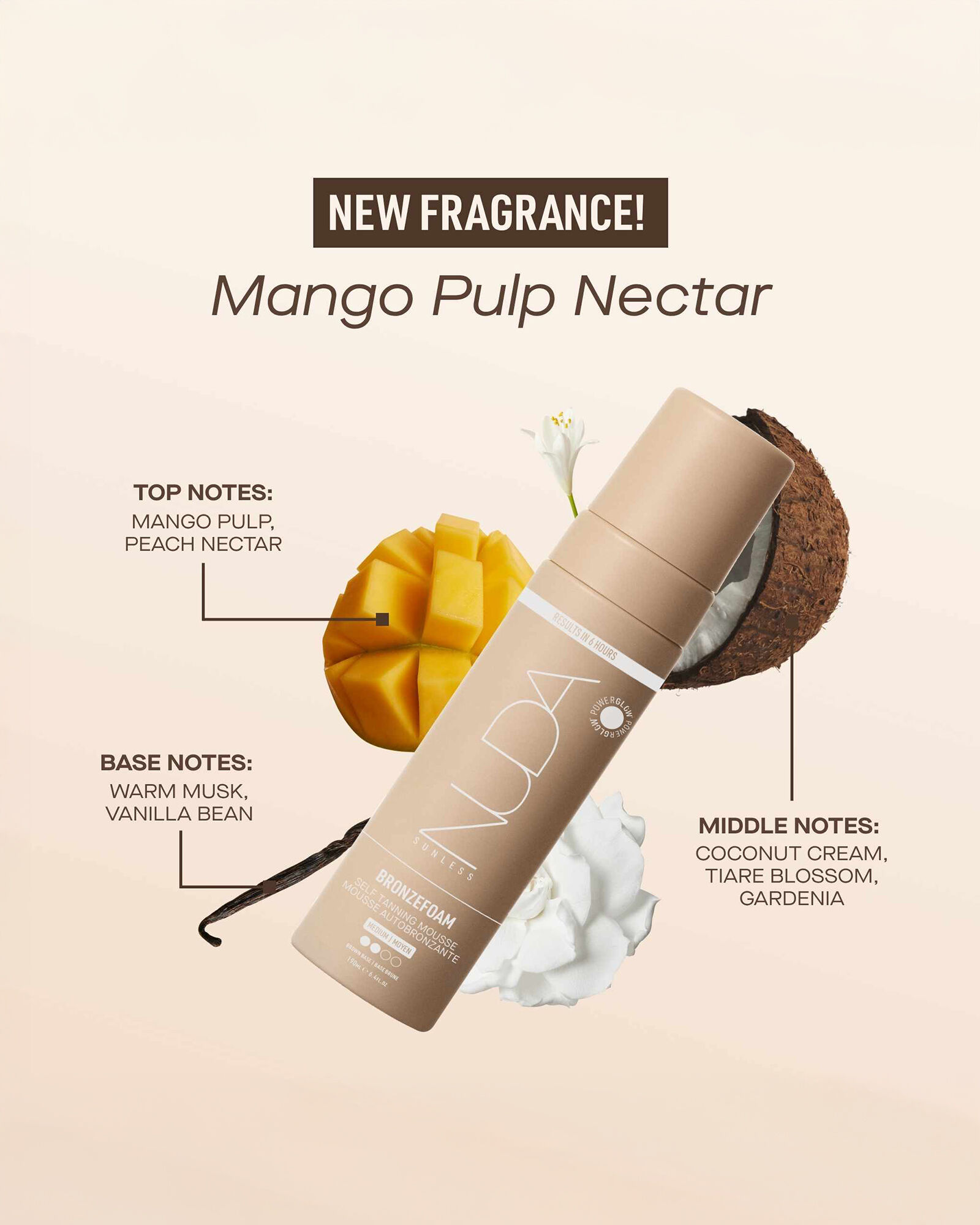 NUDA Bronzefoam Self-Tanning Mousse