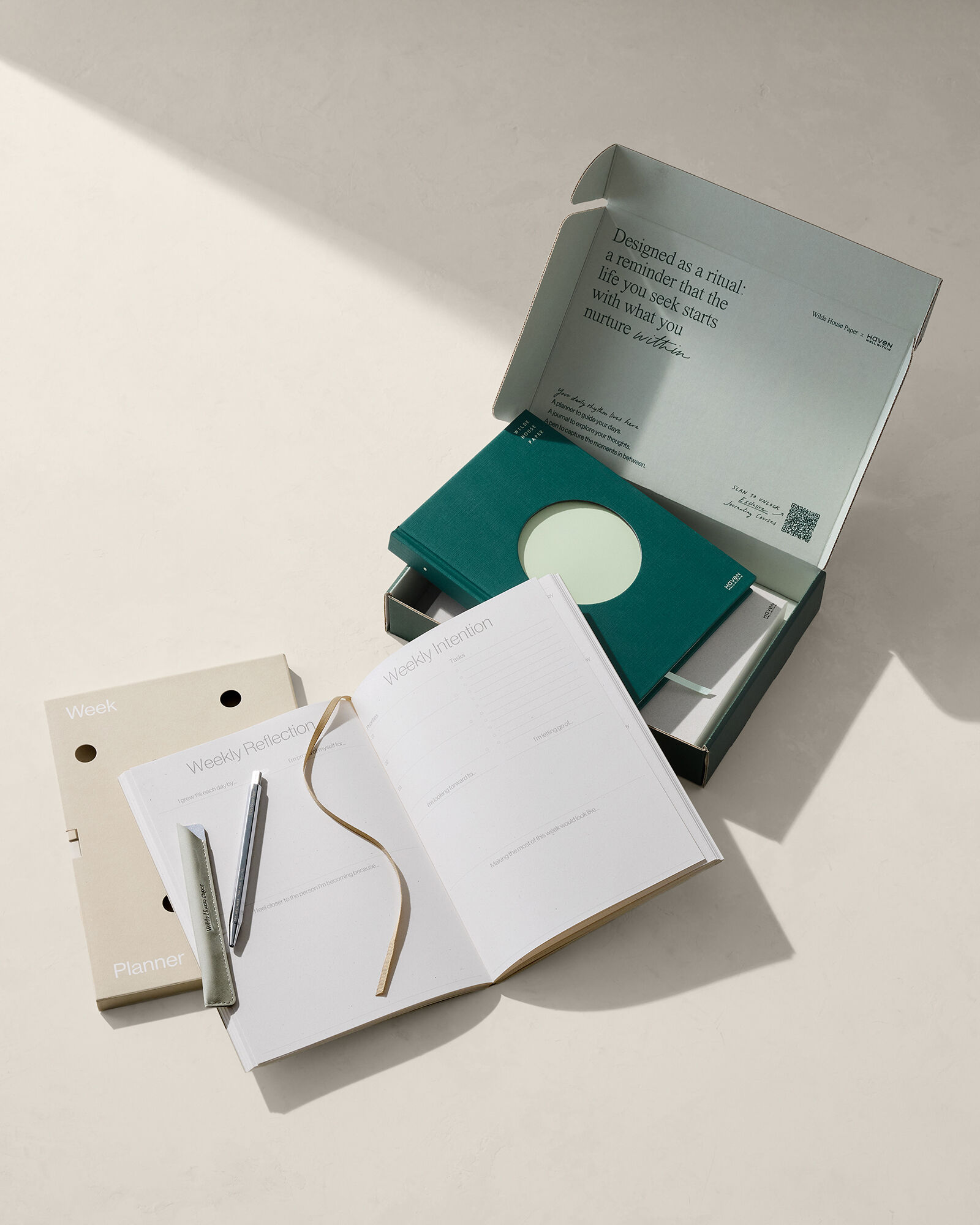 Wilde House Paper x Haven Well Within Daily Intentions Set