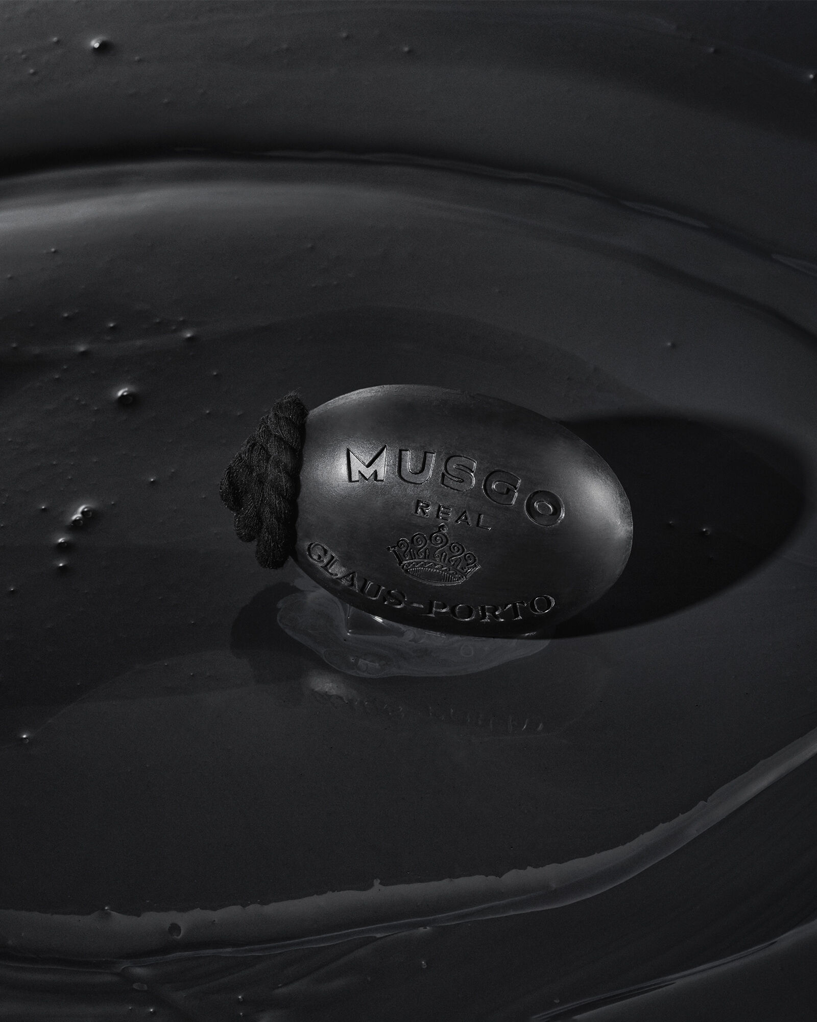 Claus Porto Musgo Real Soap on a Rope Black Edition