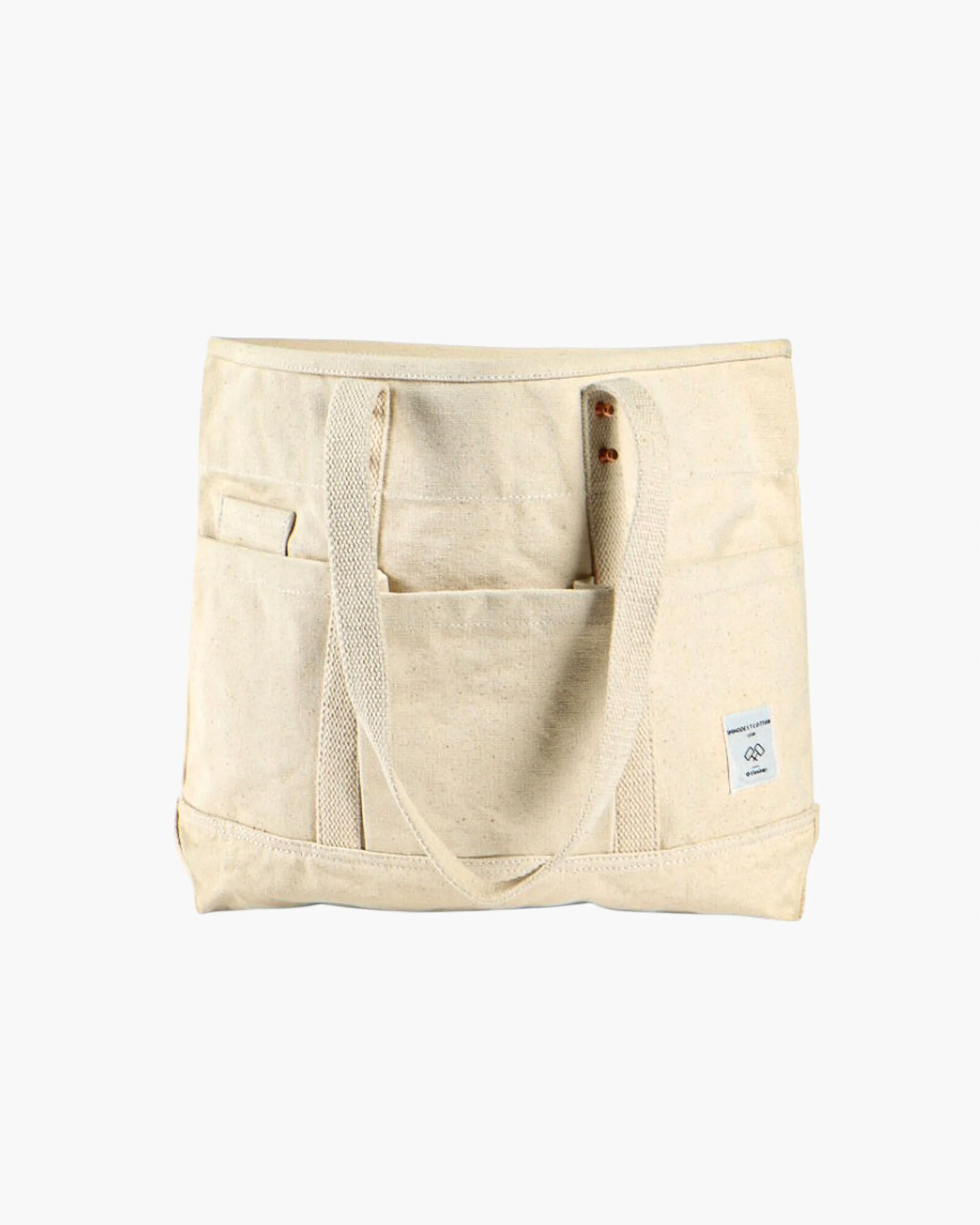 Immodest Cotton Construction Tote