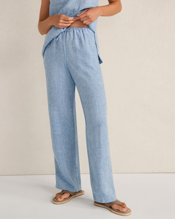 Linen Slim Pants