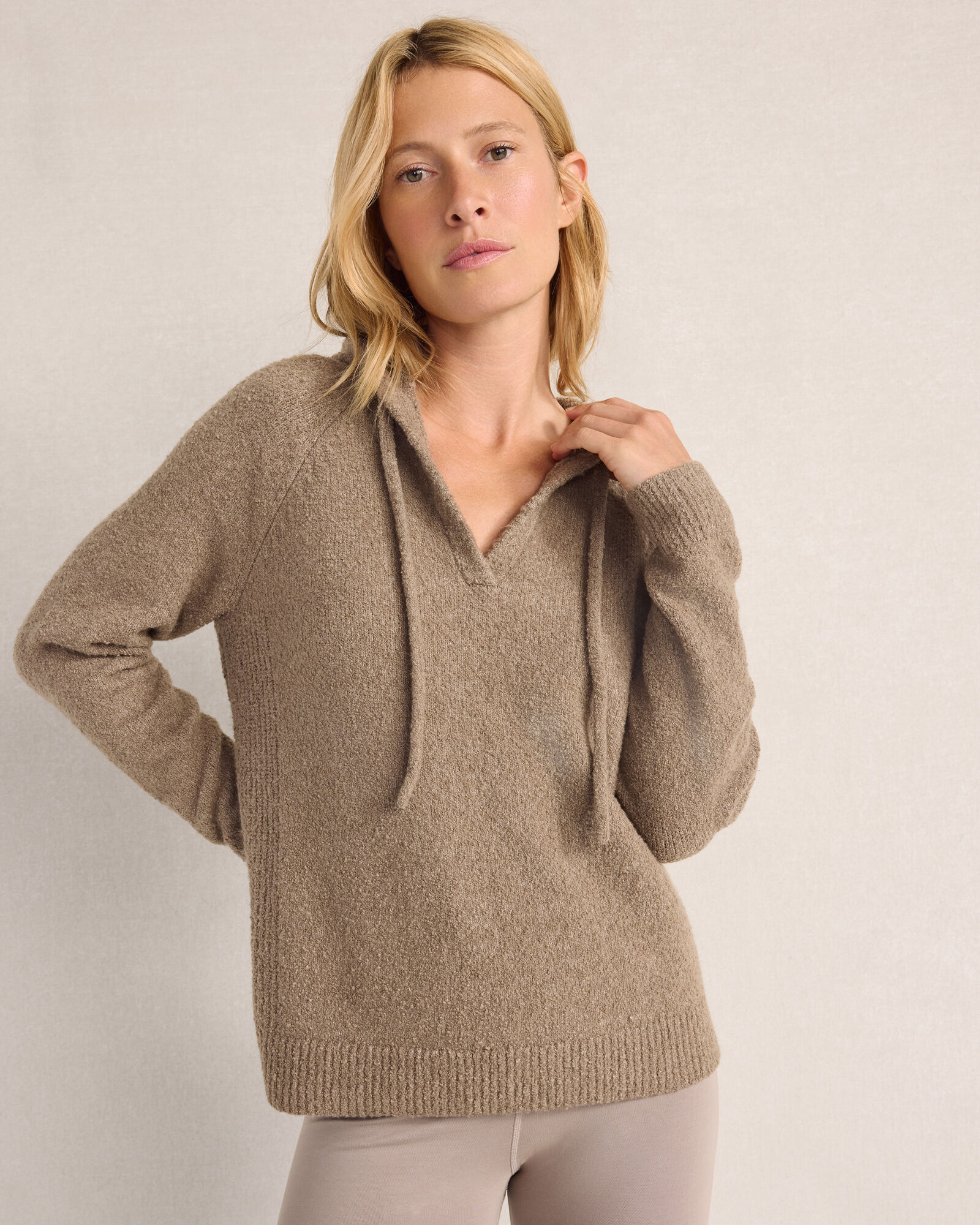 Balance Plush Knit Hoodie