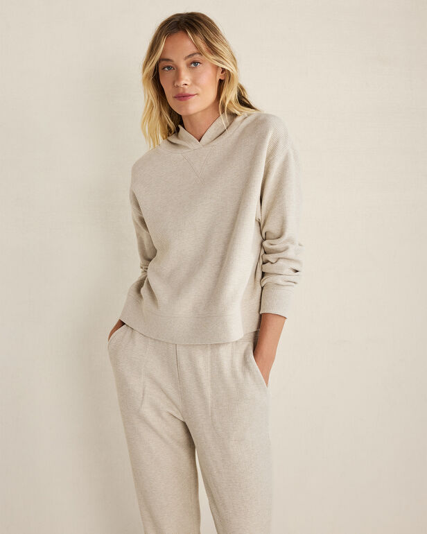 Resti Organic Cotton Waffle Hoodie