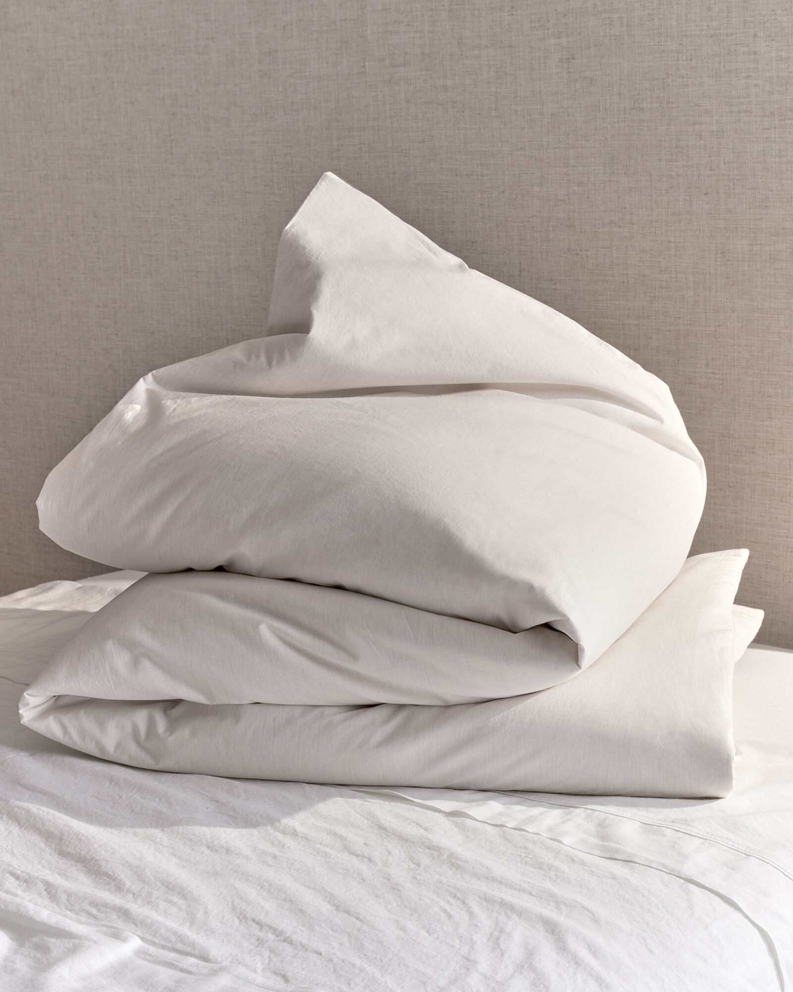 Organic Cotton Percale Duvet Cover