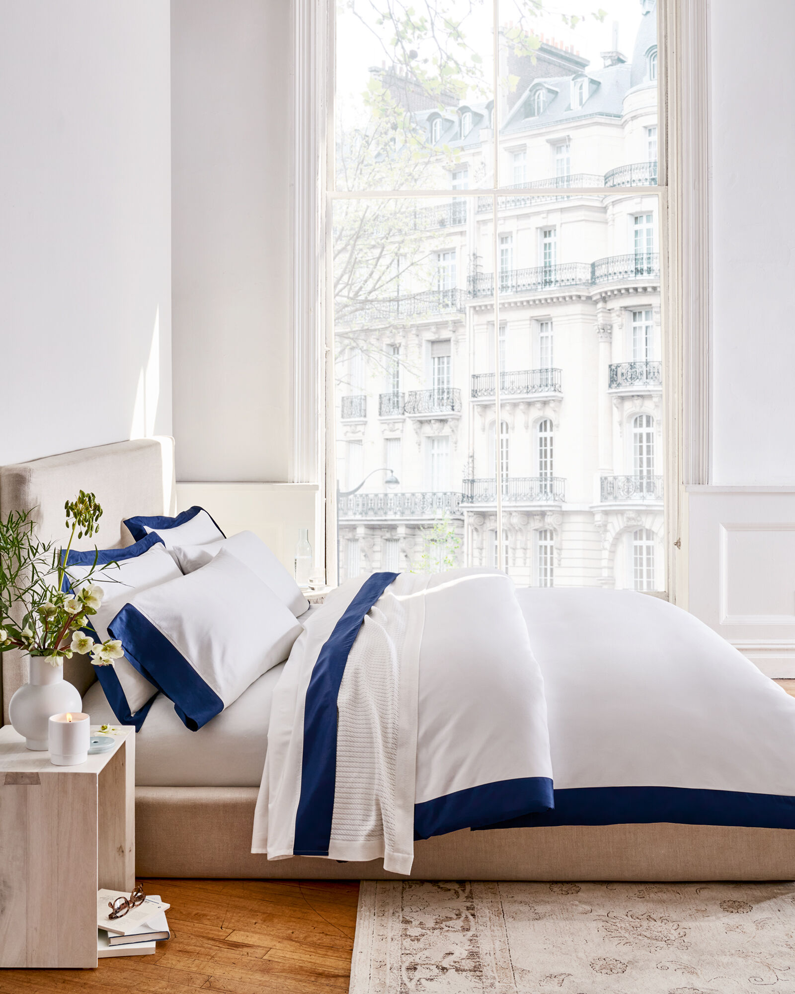 Organic Cotton Sateen Sham Set