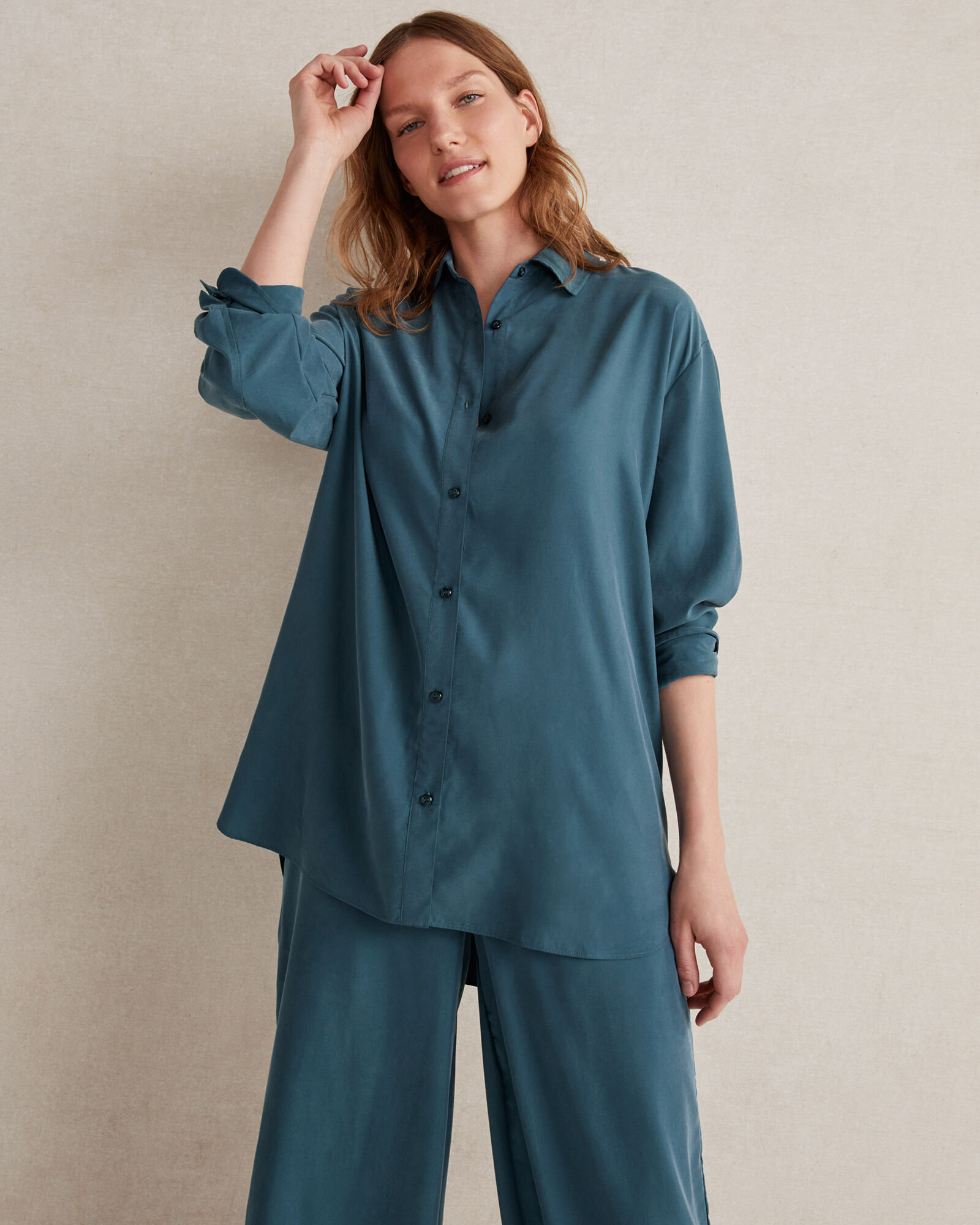 Modal Oversized Shirt