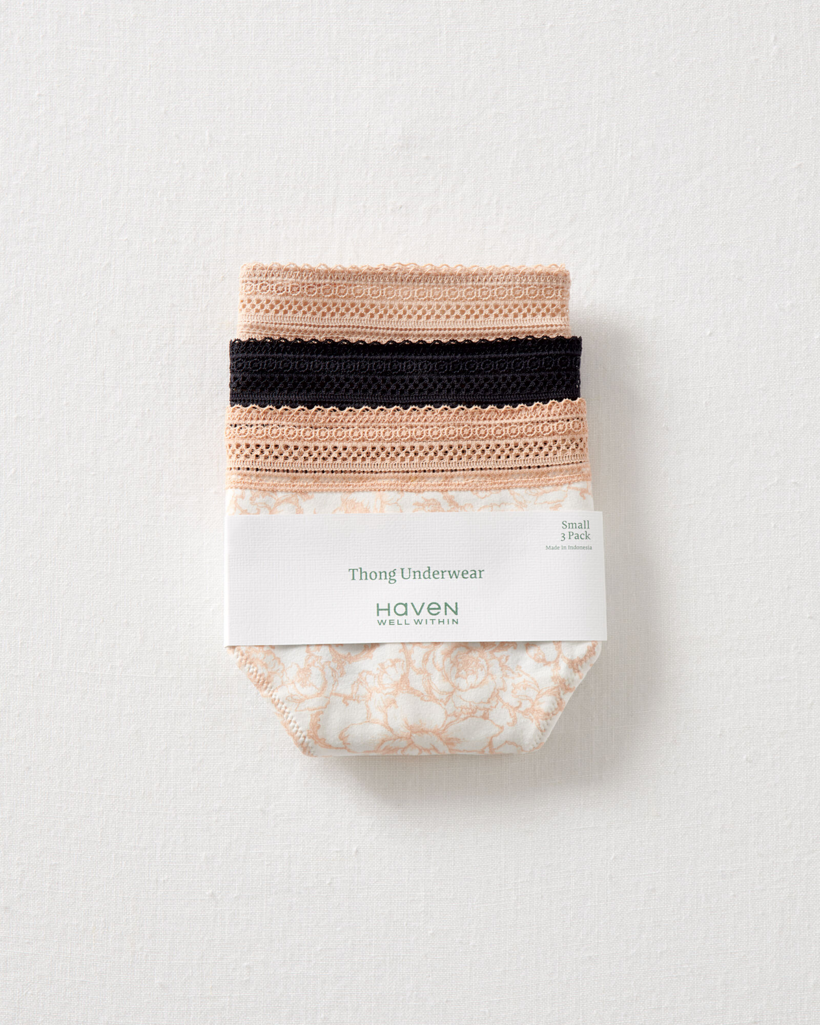 Cotton Thong 3-Pack