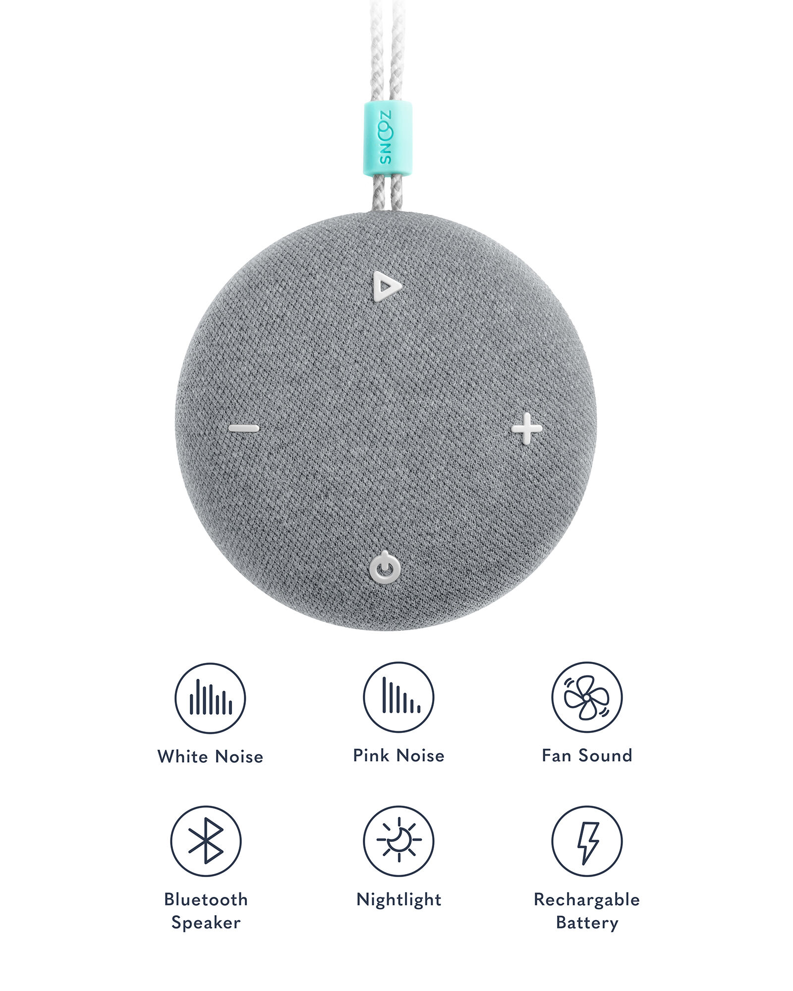 SNOOZ Go Travel Size White Noise Machine