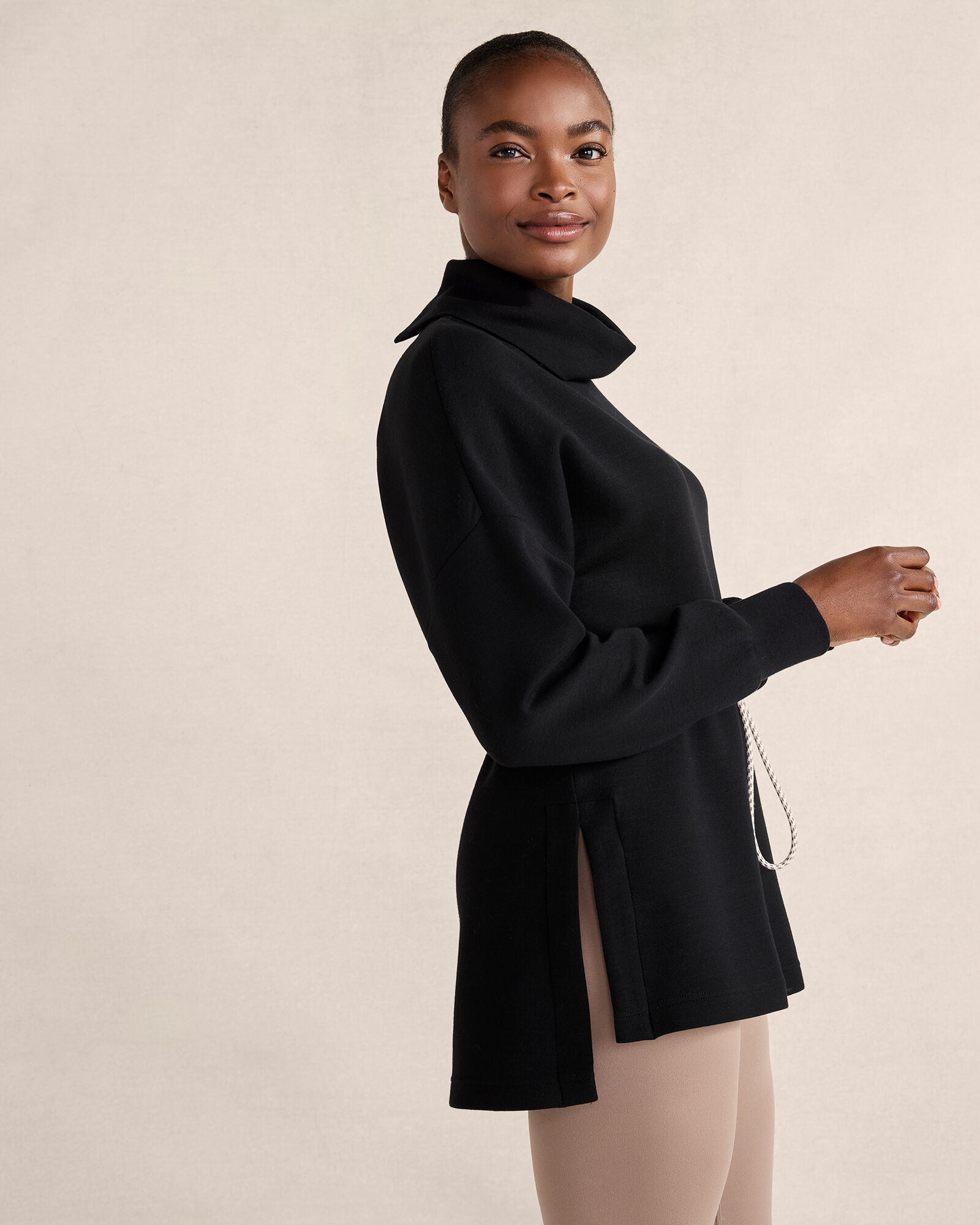 Cinched 2025 waist sweatshirt