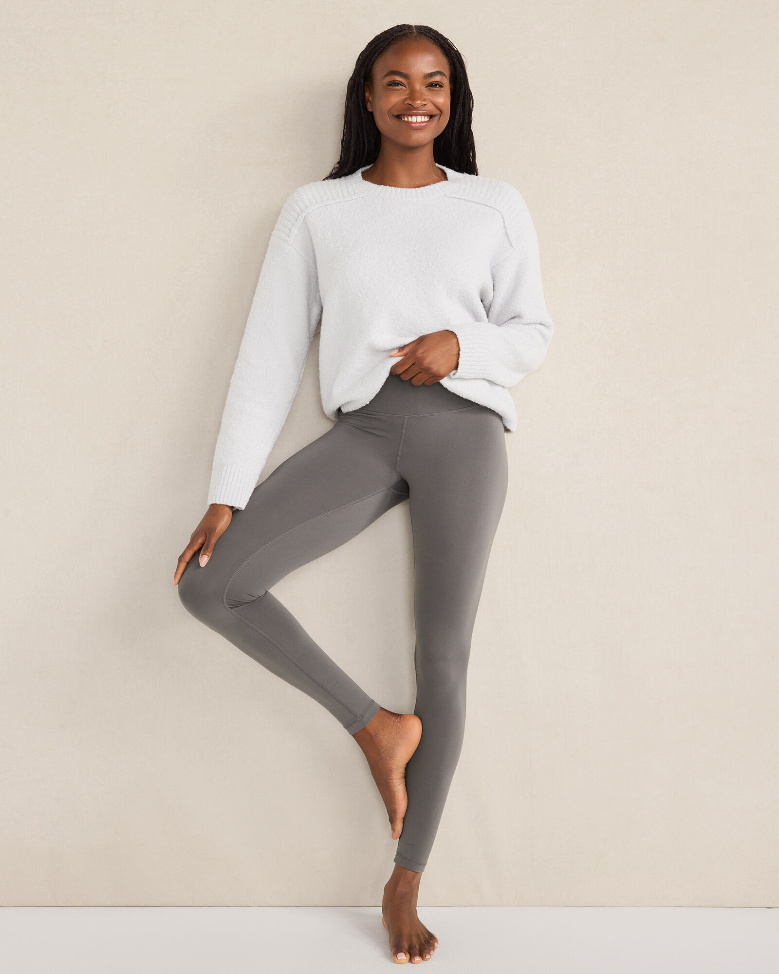 Boucle Crewneck Sweater