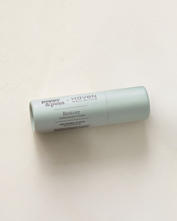 Poppy &amp; Pout x Haven Well Within Restore Lip Balm