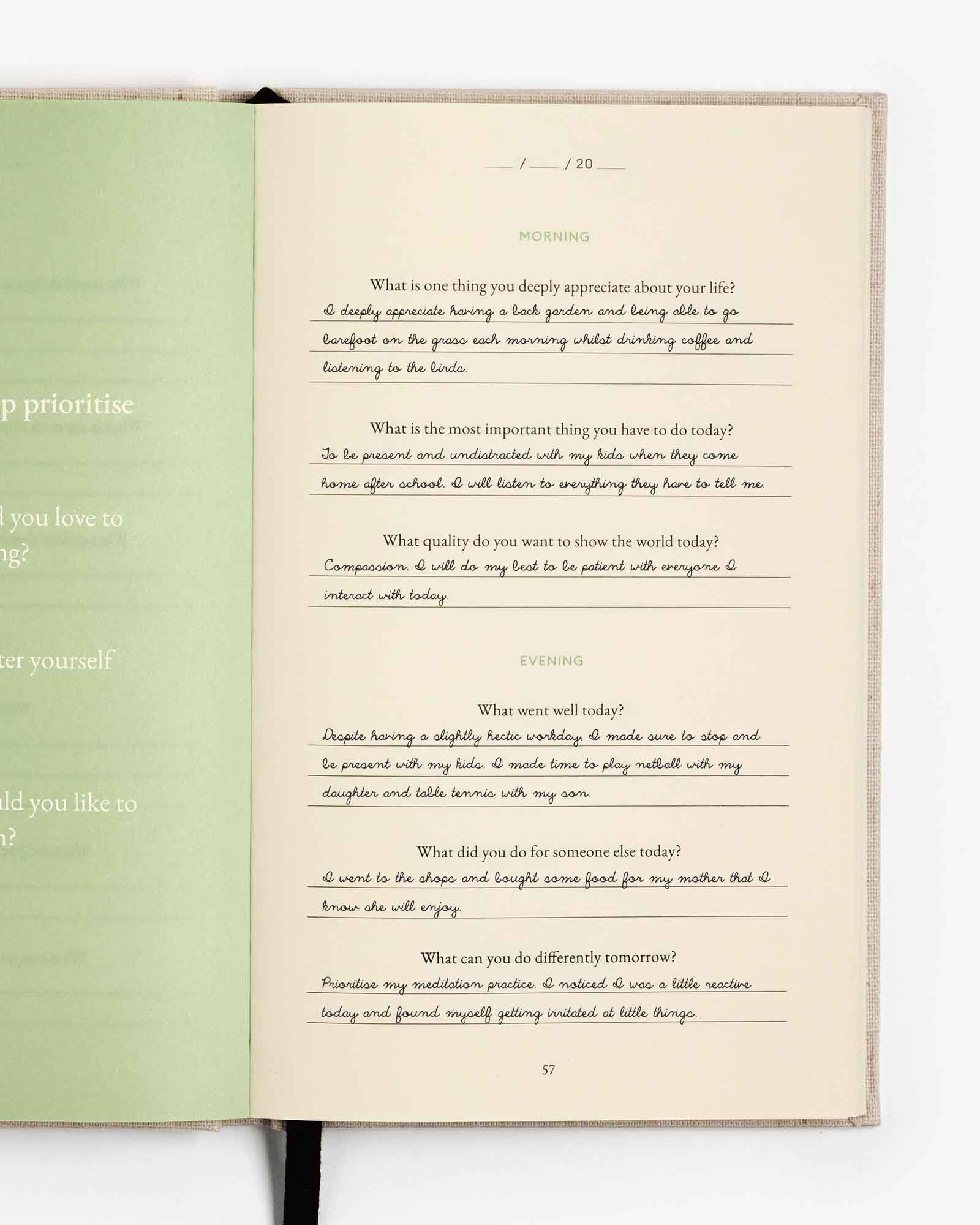 Intelligent Change 'The Three Question' Journal