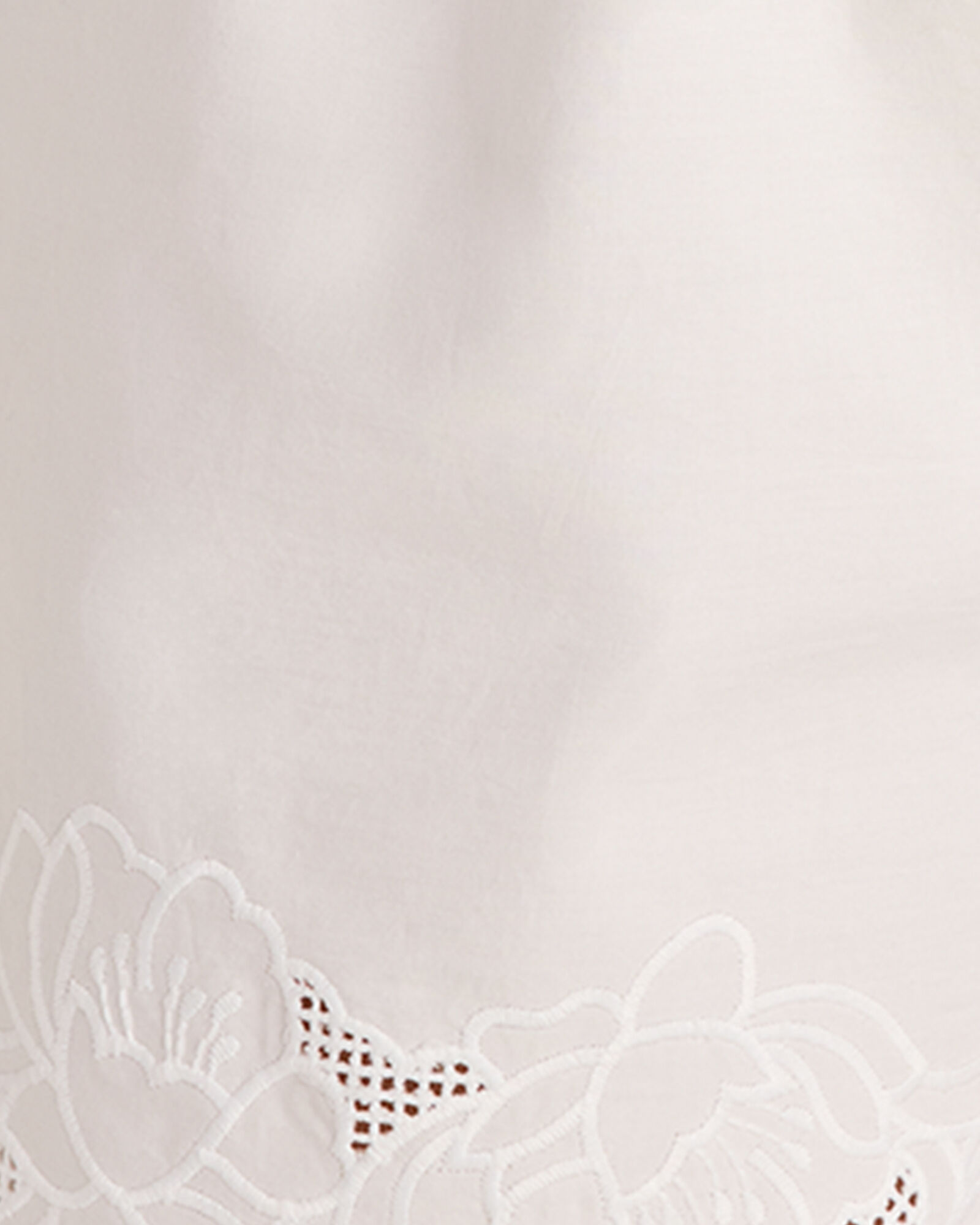 Cotton Poplin Embroidered Cami
