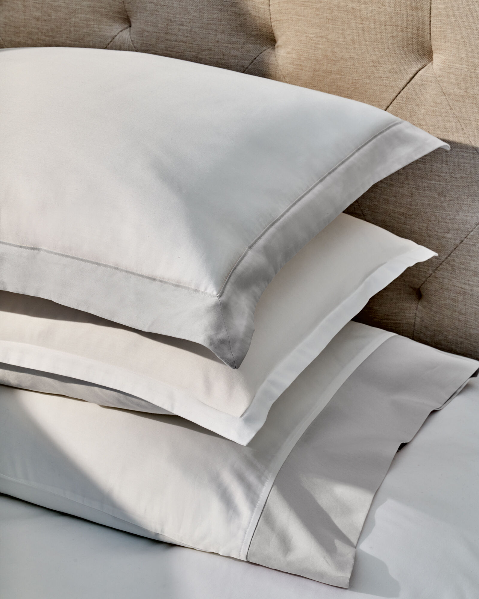Organic Cotton Sateen Pillowcase Set