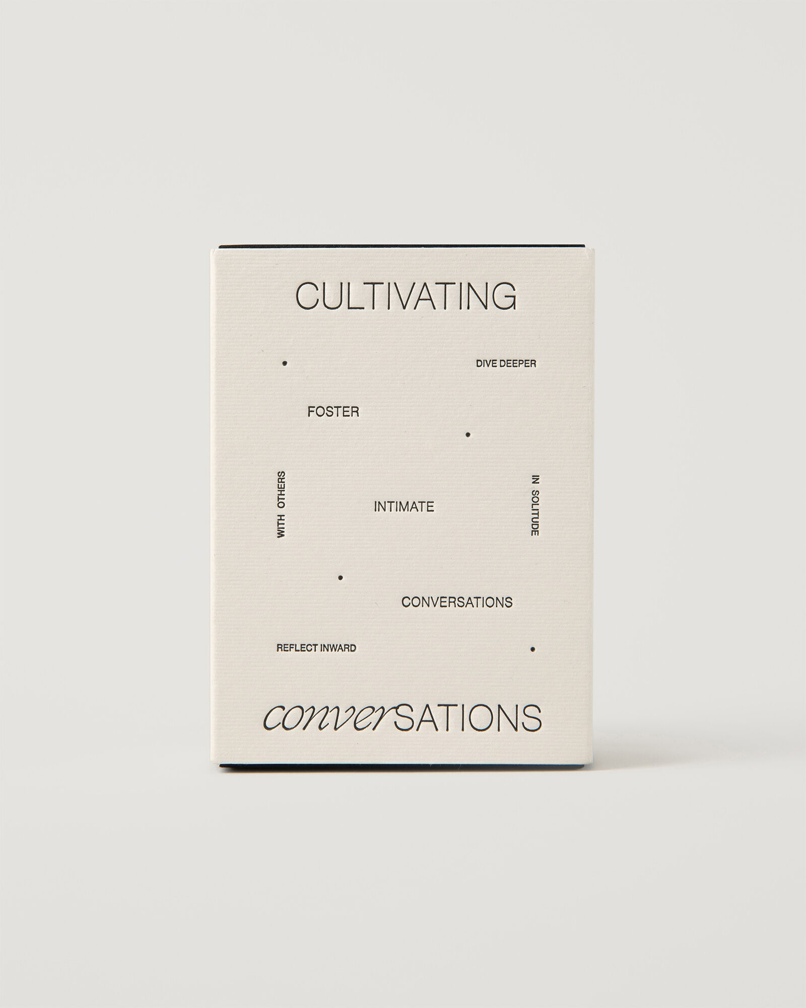 Wilde House Paper Cultivating Conversations Card Deck