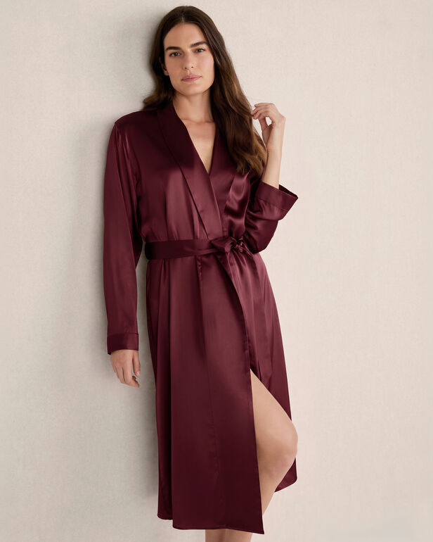 Washable Silk Robe