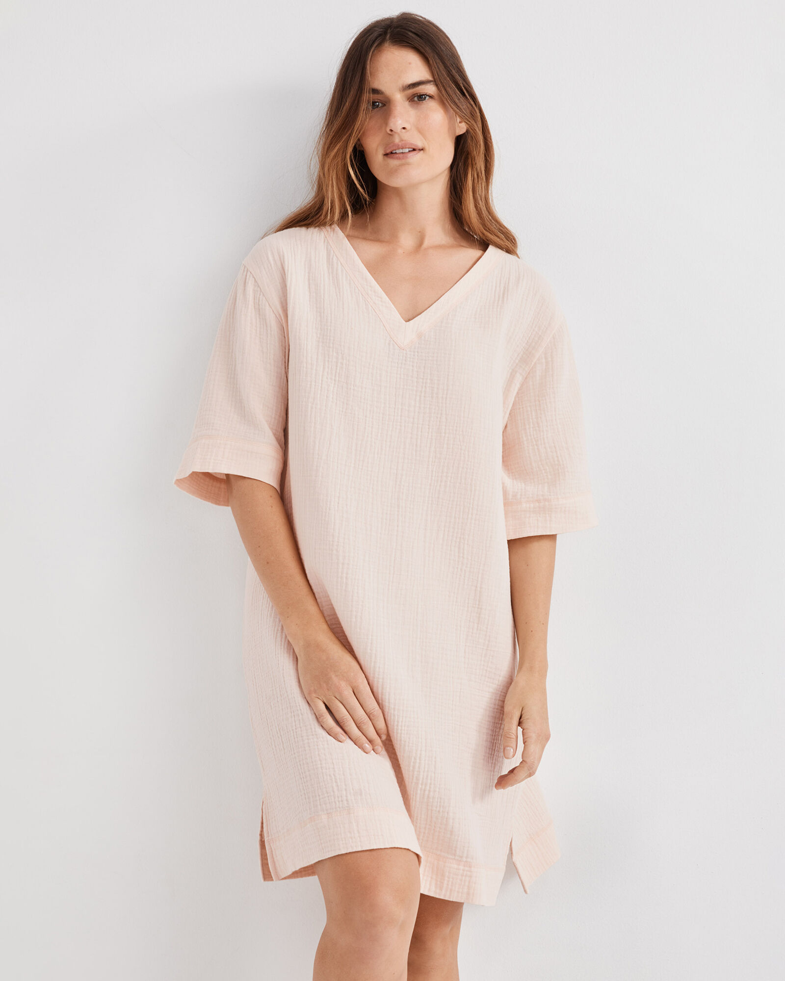 Organic Cotton Gauze Dress