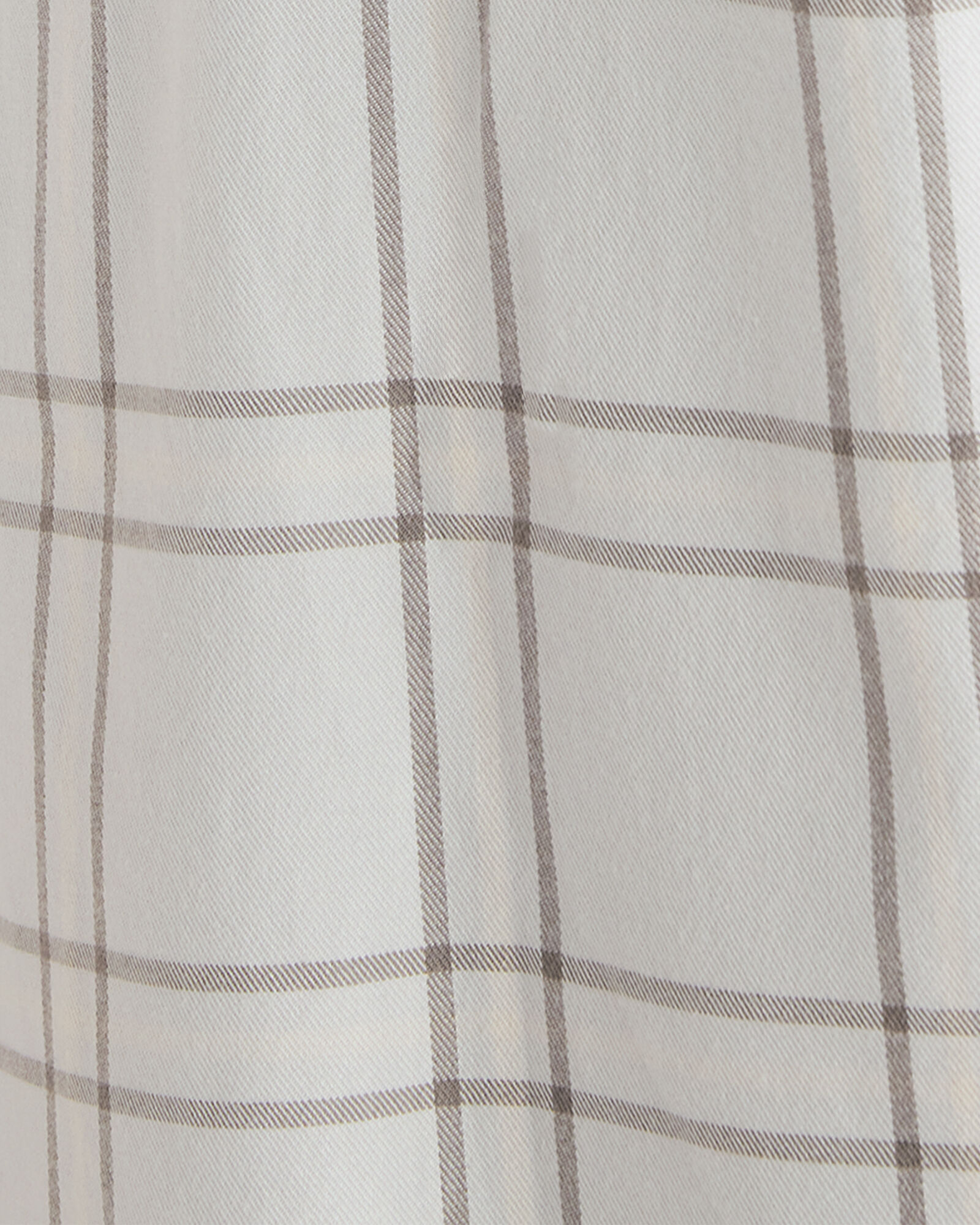 Lightweight Flannel Windowpane Pajama Pants