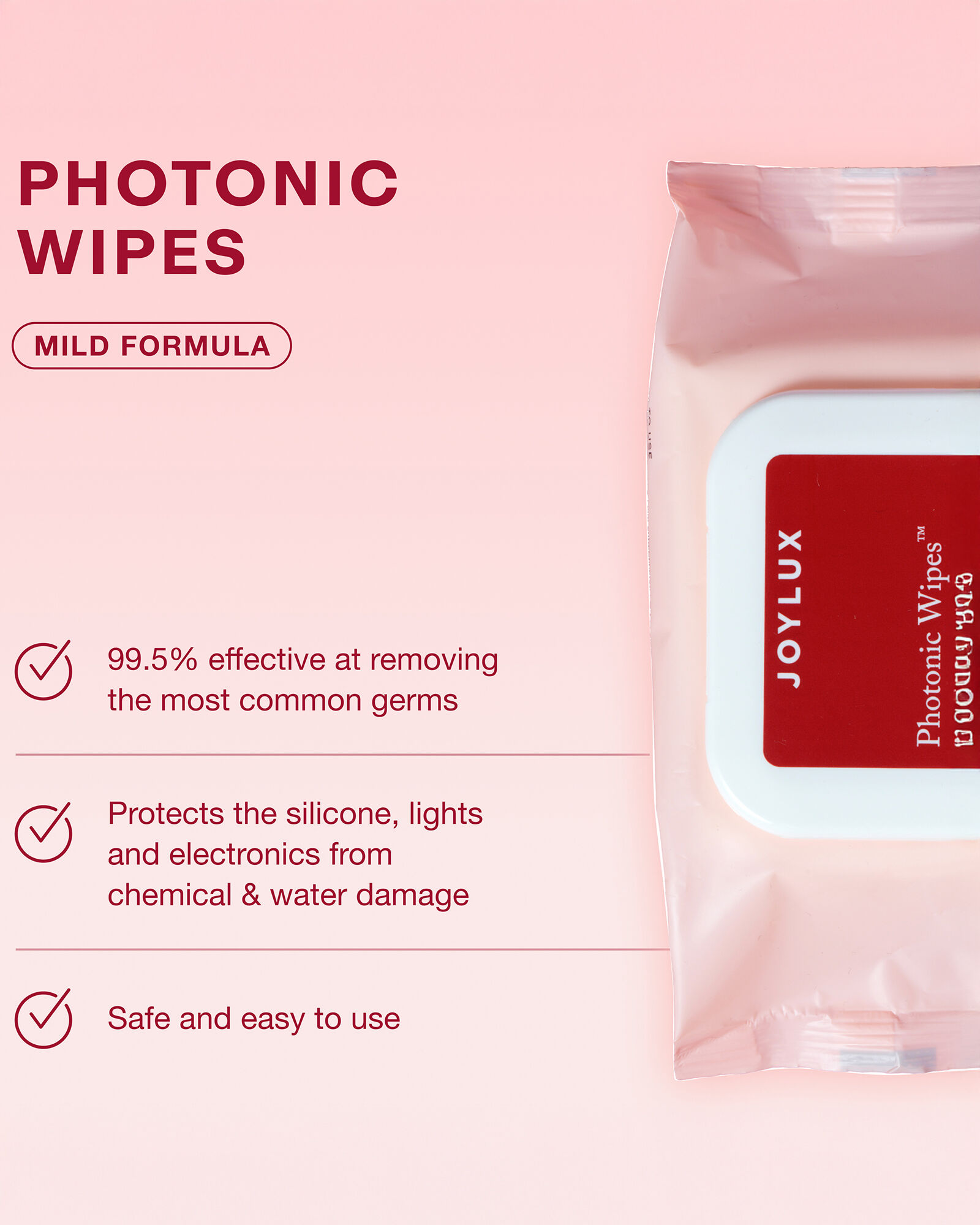 Joylux Photonic Wipes&trade;