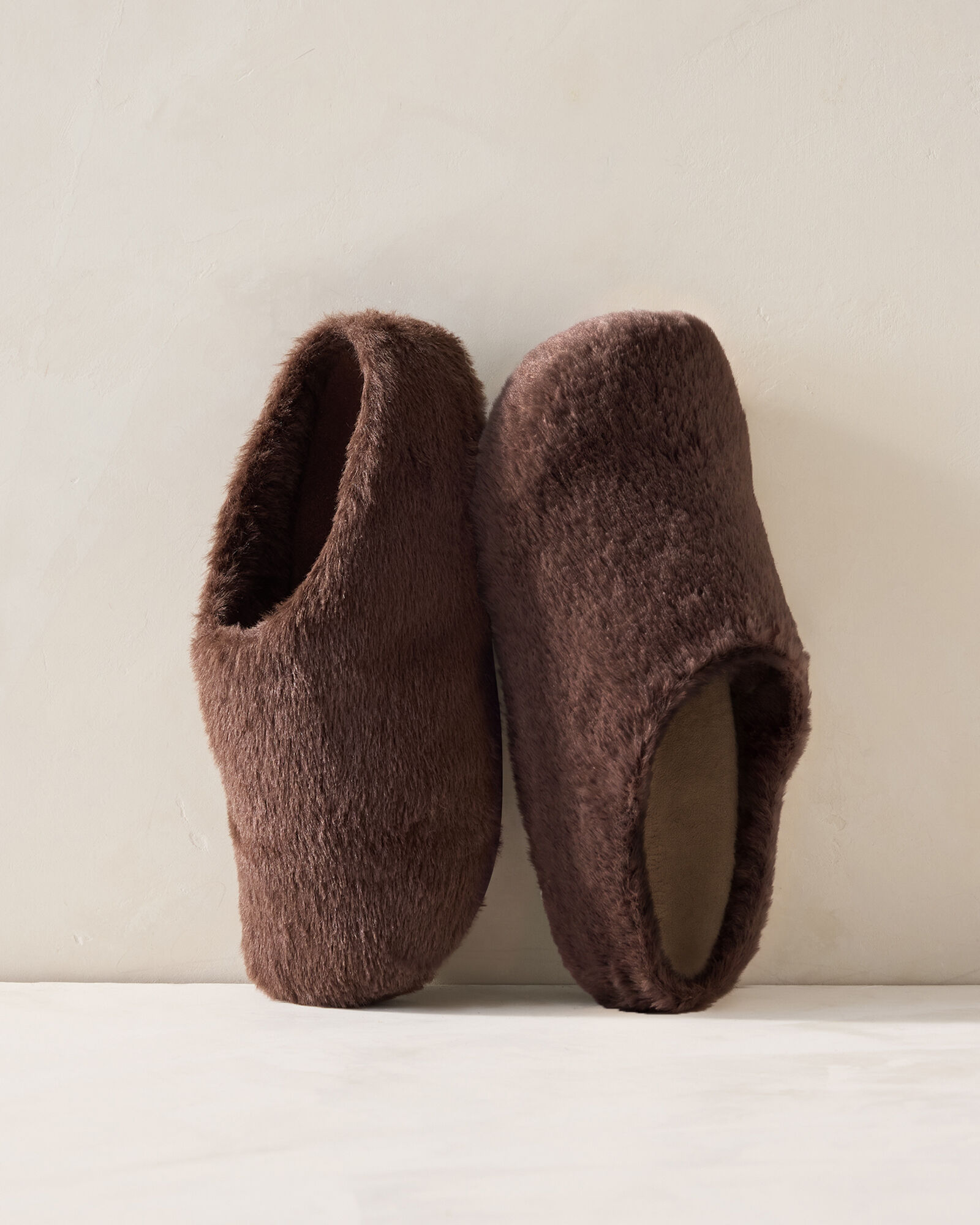 Faux Shearling Mule Slippers