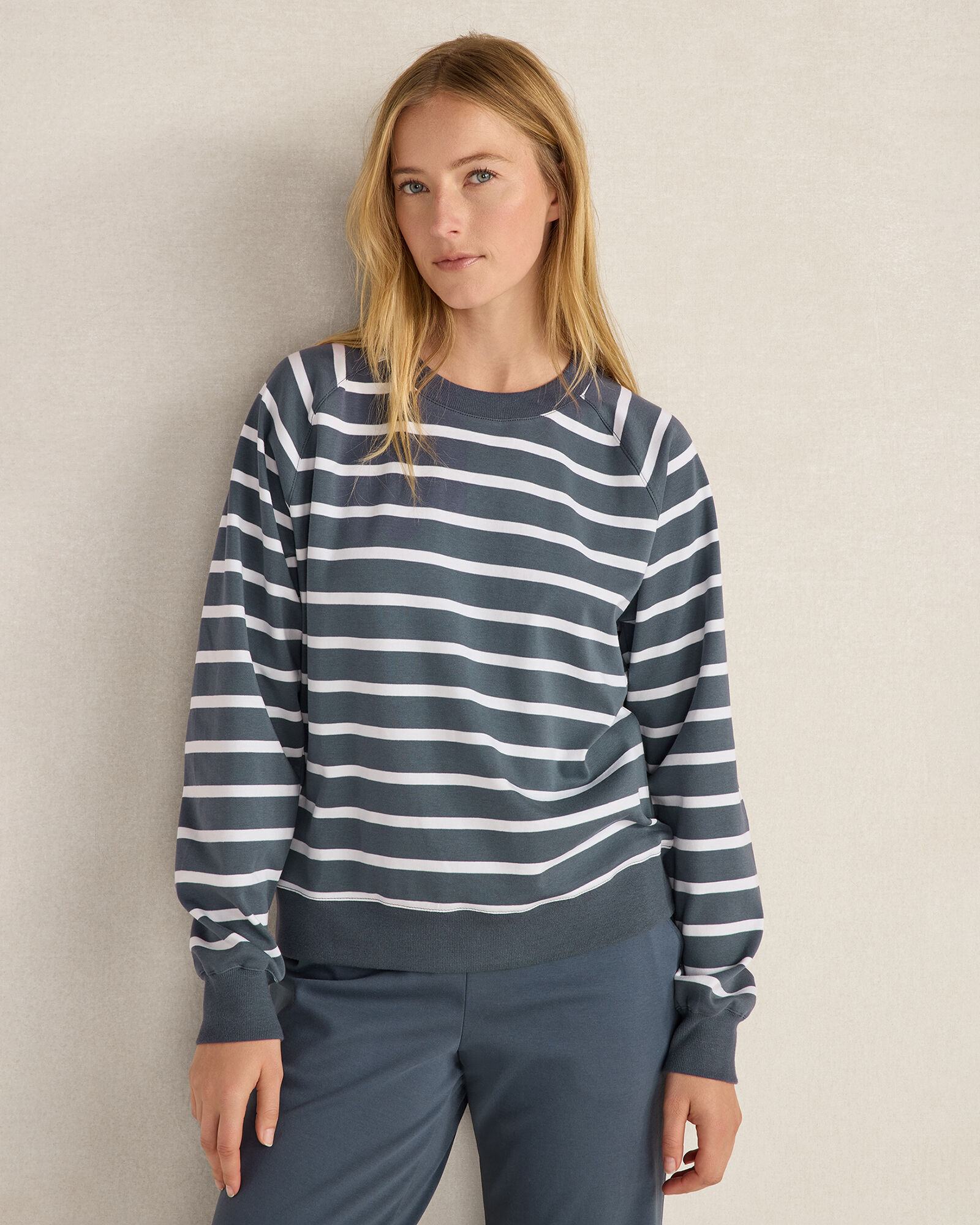 Organic Cotton Interlock Everyday Sweatshirt