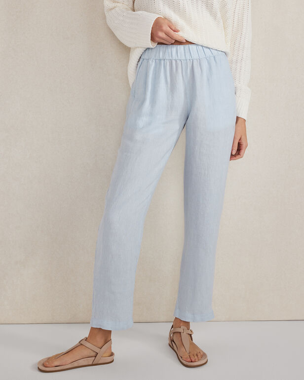 Linen Tapered Pants