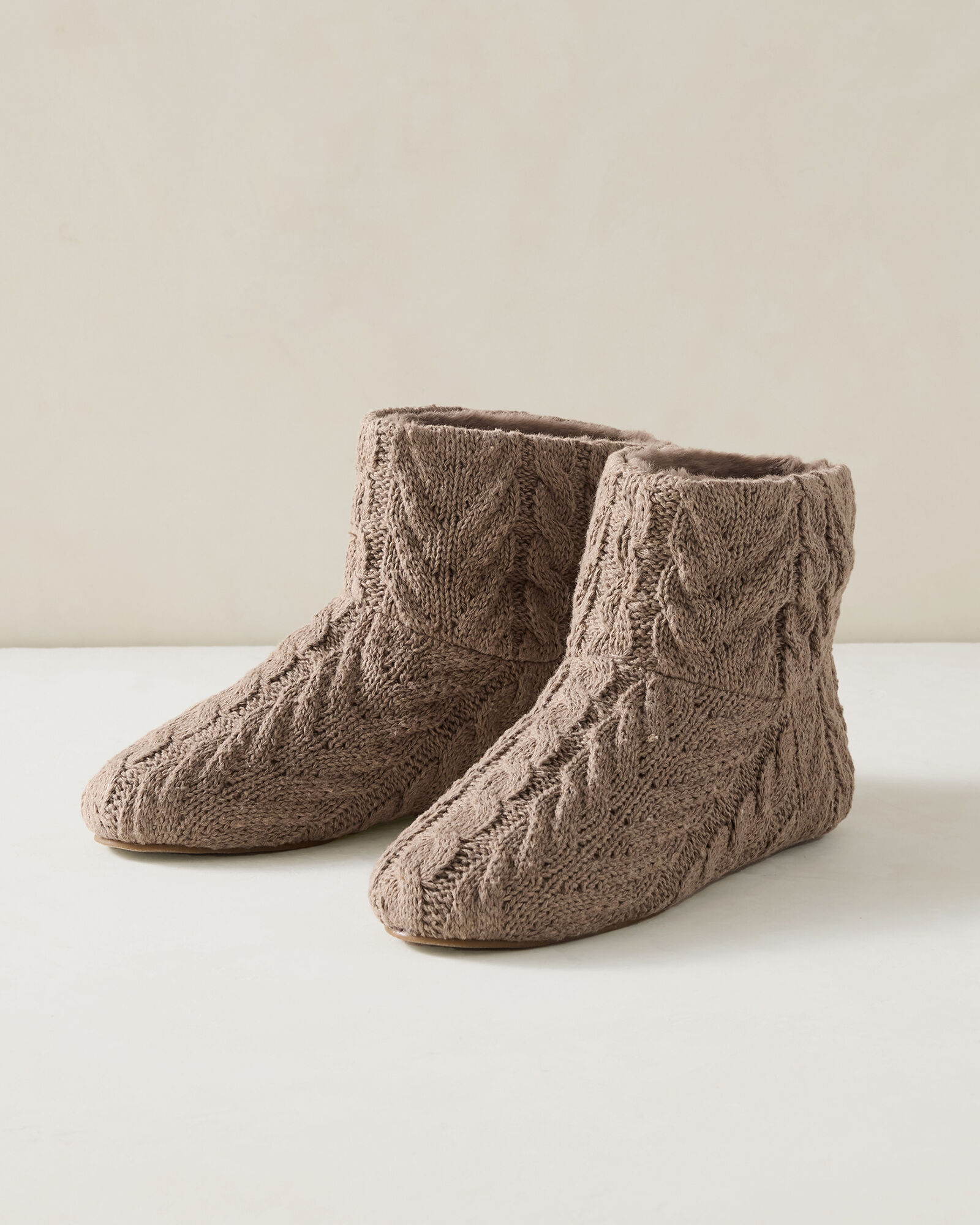 Cable Knit Booties Haven Well Within