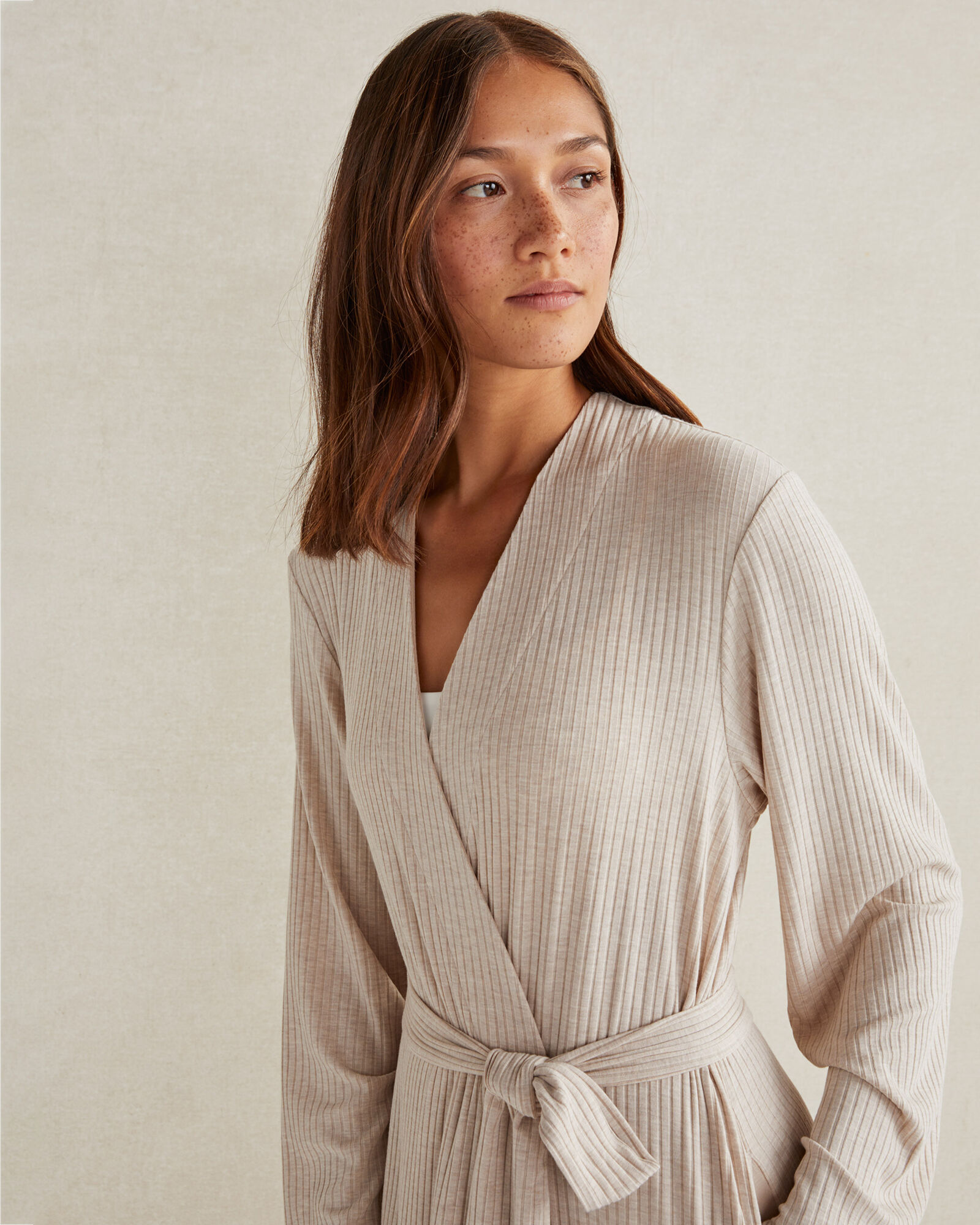 Wide Rib Modal Robe